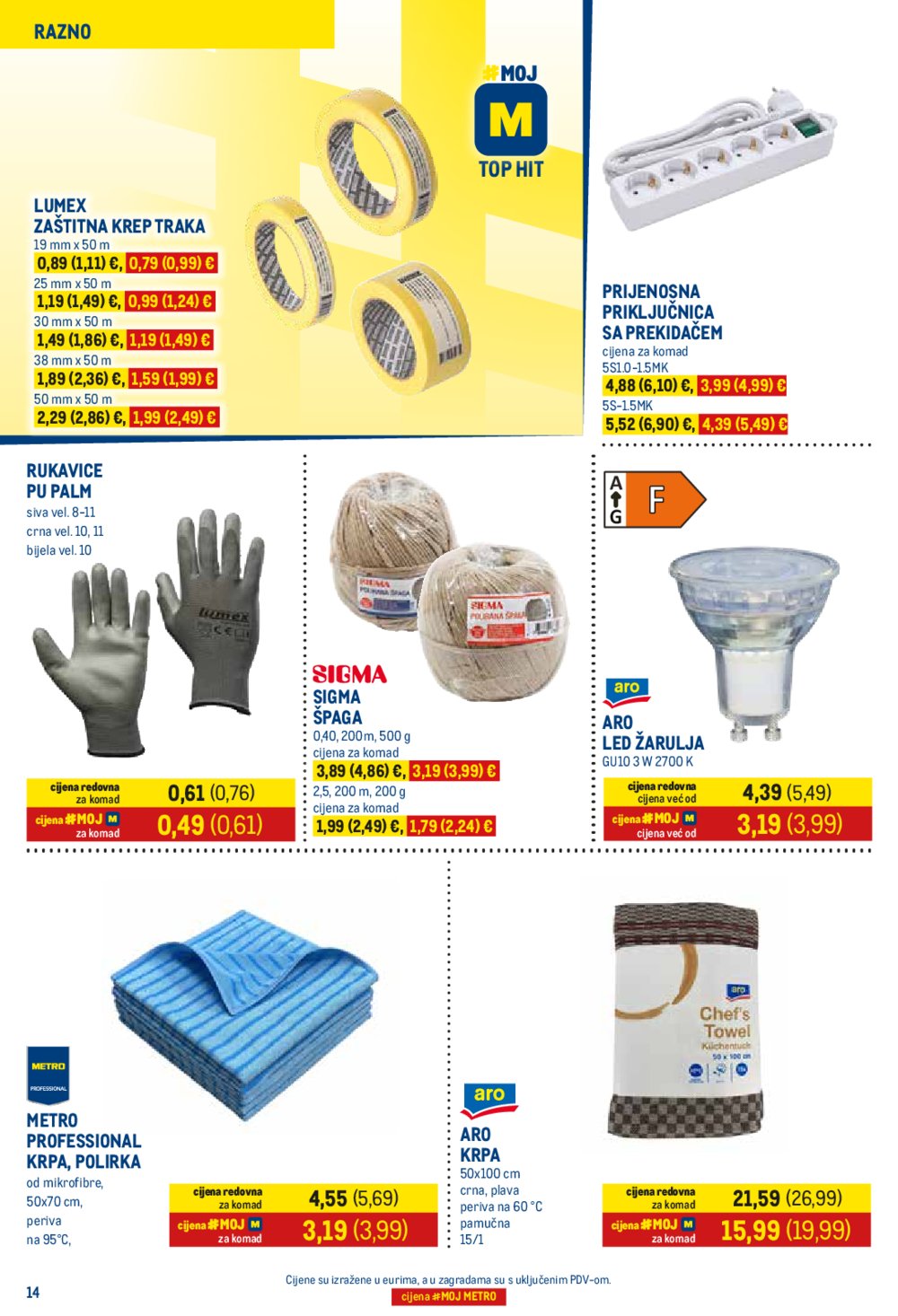 Metro katalog Prehrana i neprehrana 16.10. - 02.11.2025.