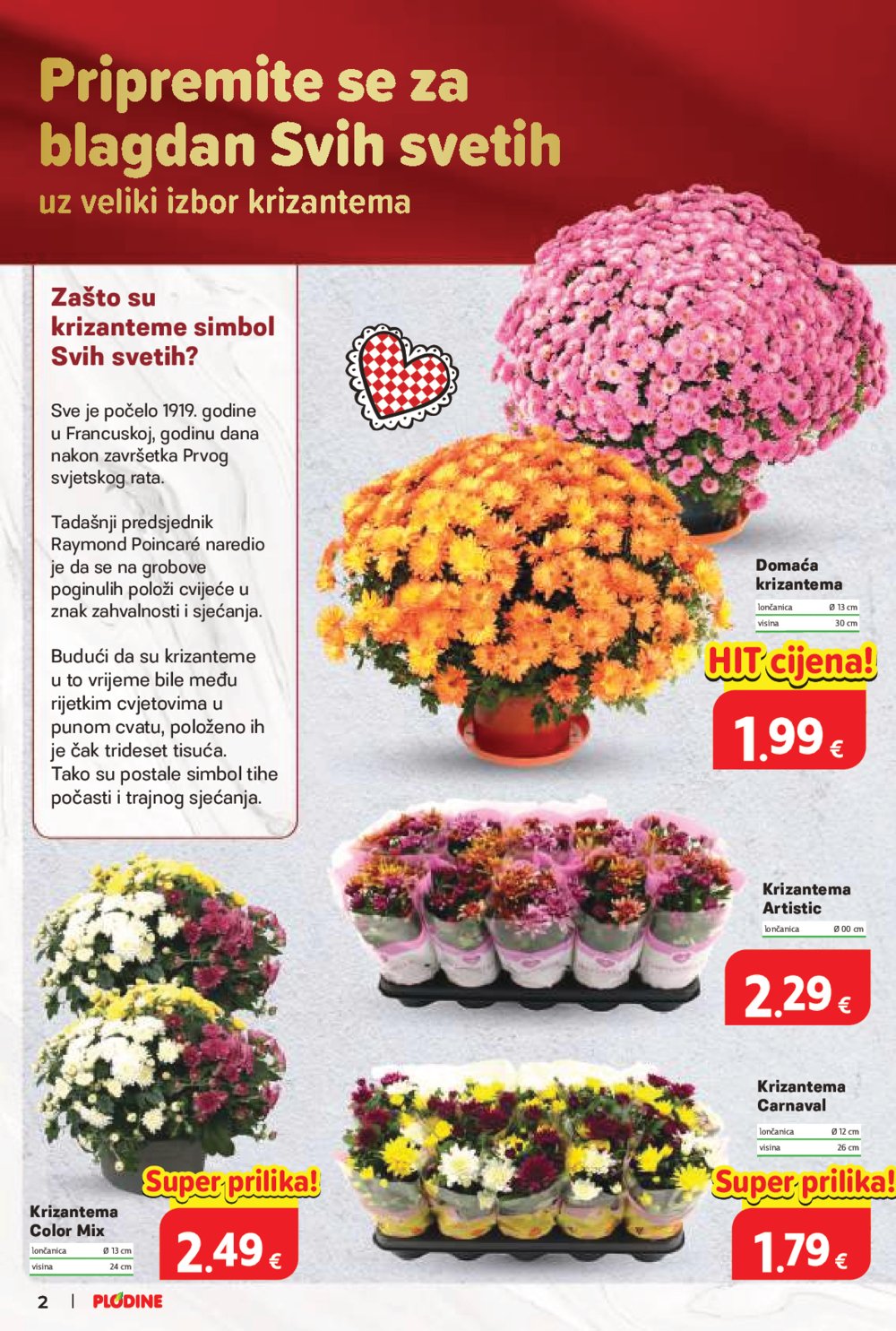 Plodine katalog Akcija 22.10. - 28.10.2025.