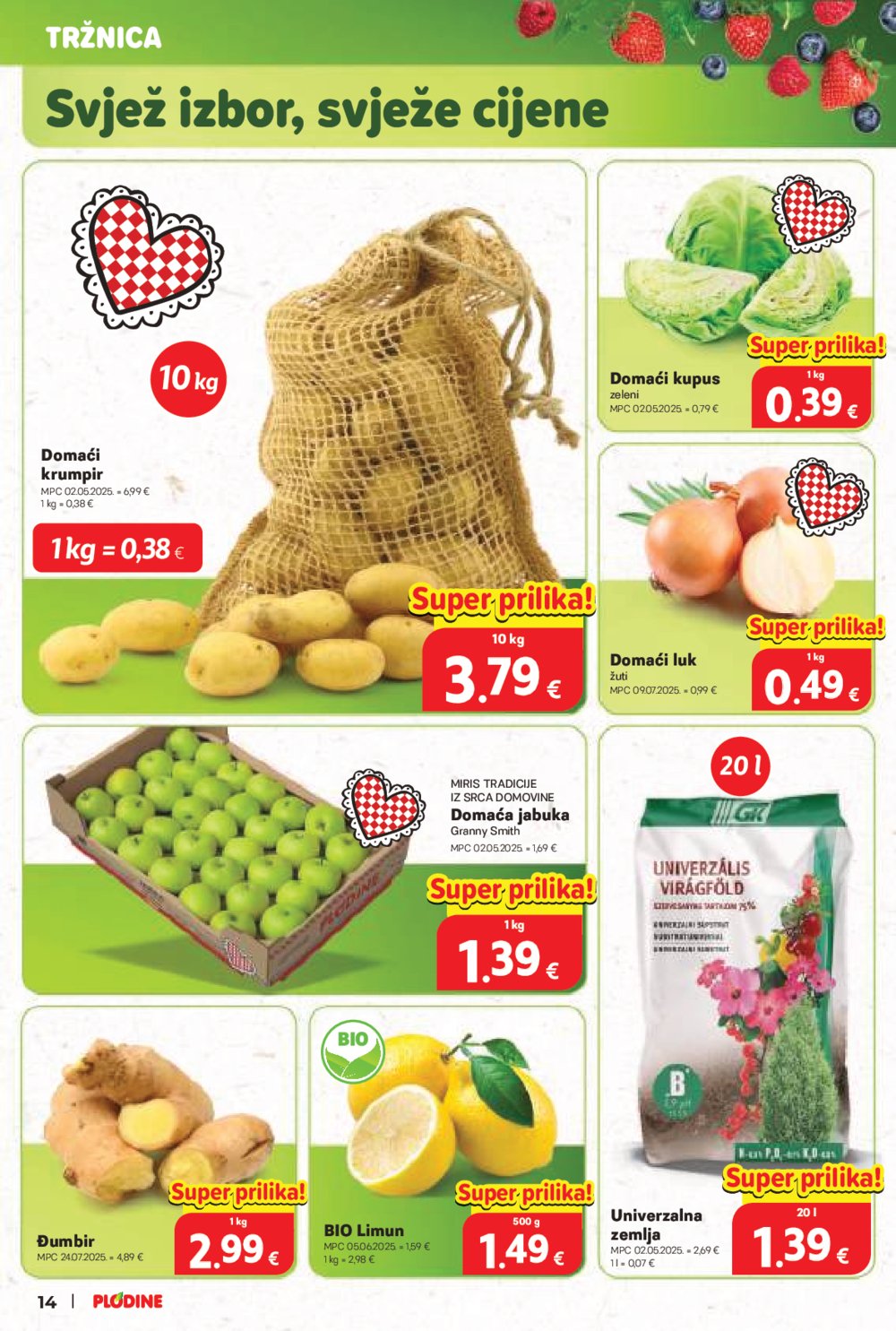 Plodine katalog Akcija 22.10. - 28.10.2025.