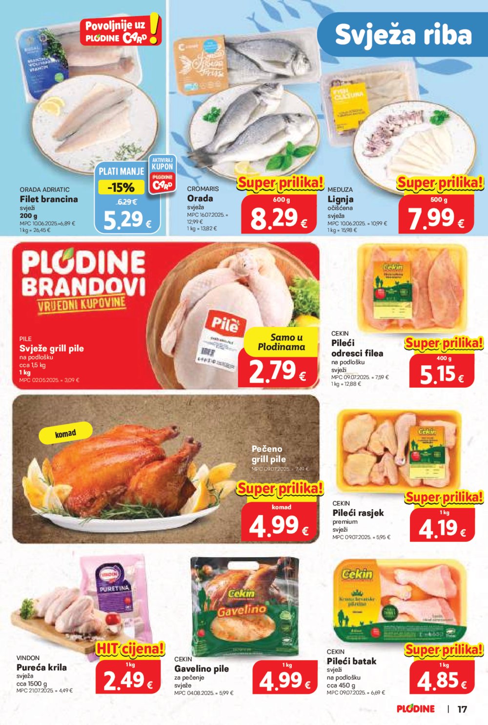 Plodine katalog Akcija 22.10. - 28.10.2025.