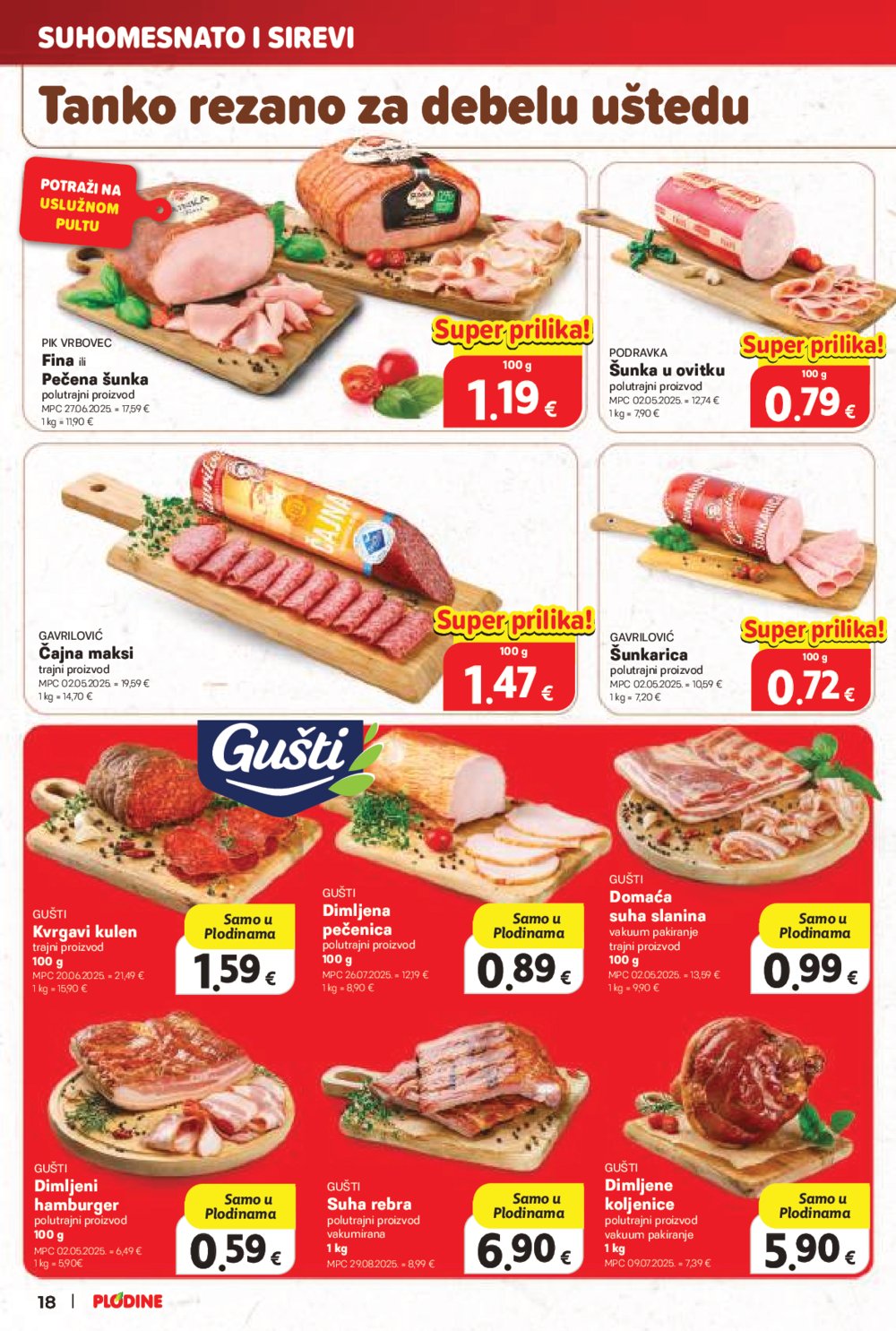 Plodine katalog Akcija 22.10. - 28.10.2025.