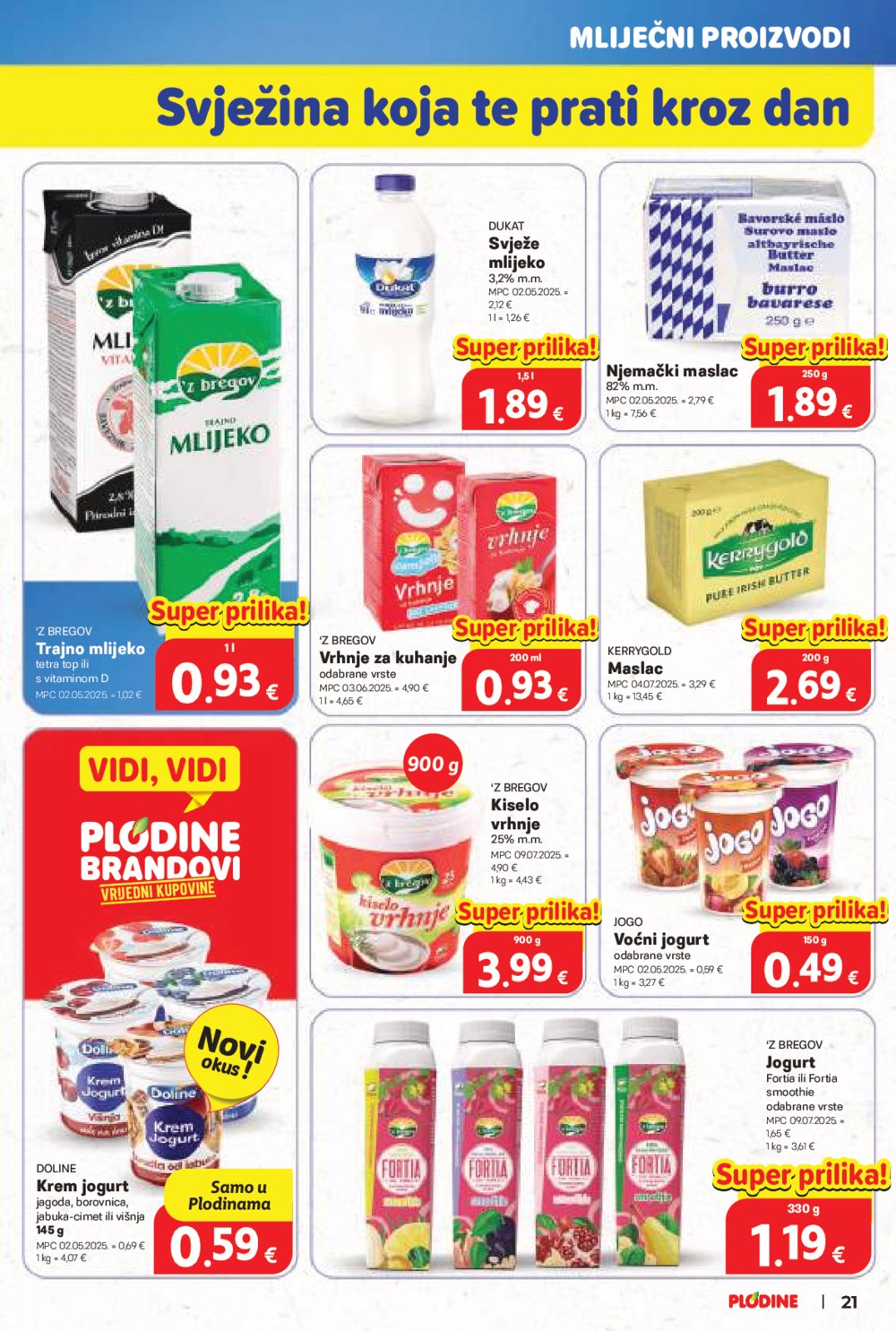 Plodine katalog Akcija 22.10. - 28.10.2025.