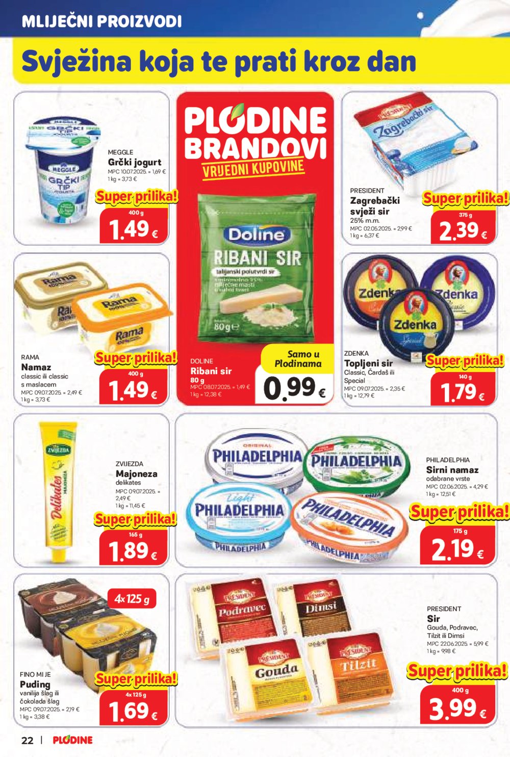 Plodine katalog Akcija 22.10. - 28.10.2025.