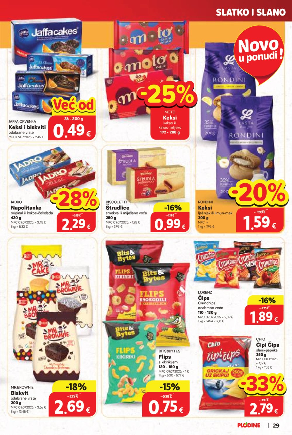 Plodine katalog Akcija 22.10. - 28.10.2025.