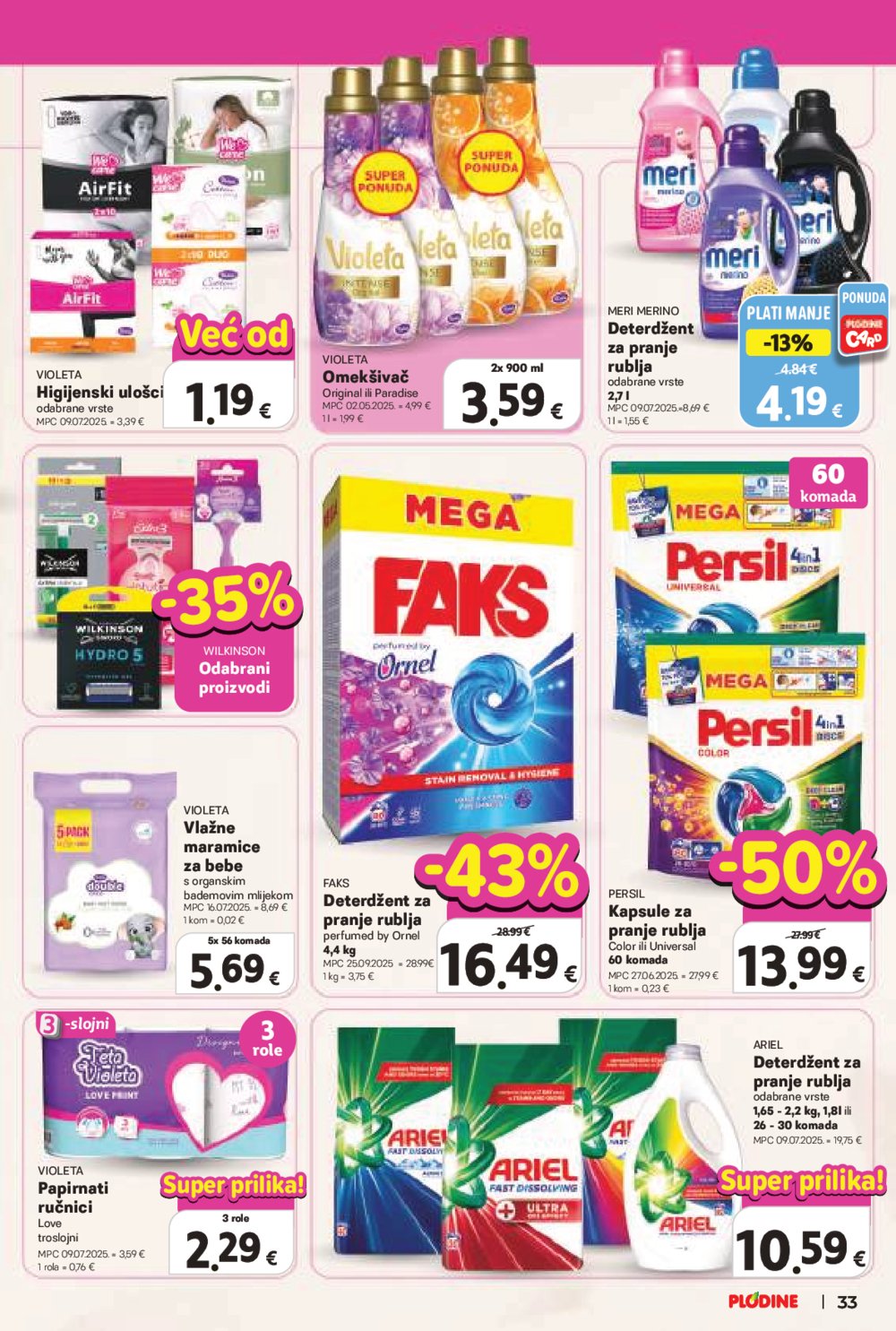 Plodine katalog Akcija 22.10. - 28.10.2025.