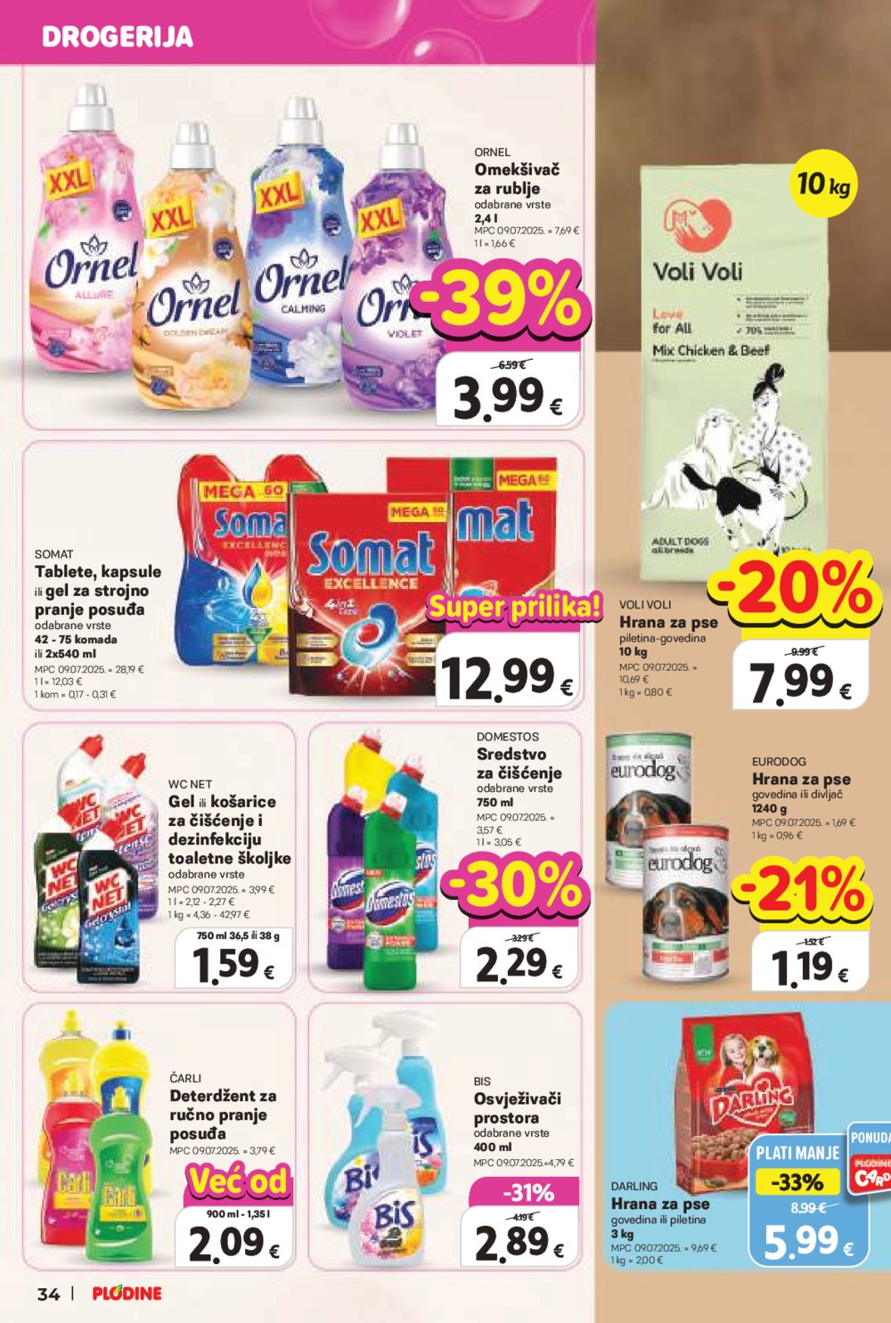 Plodine katalog Akcija 22.10. - 28.10.2025.