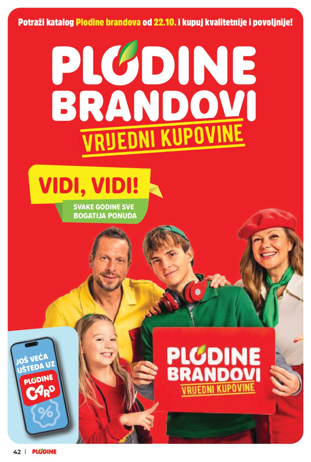Plodine katalog Akcija 22.10. - 28.10.2025.