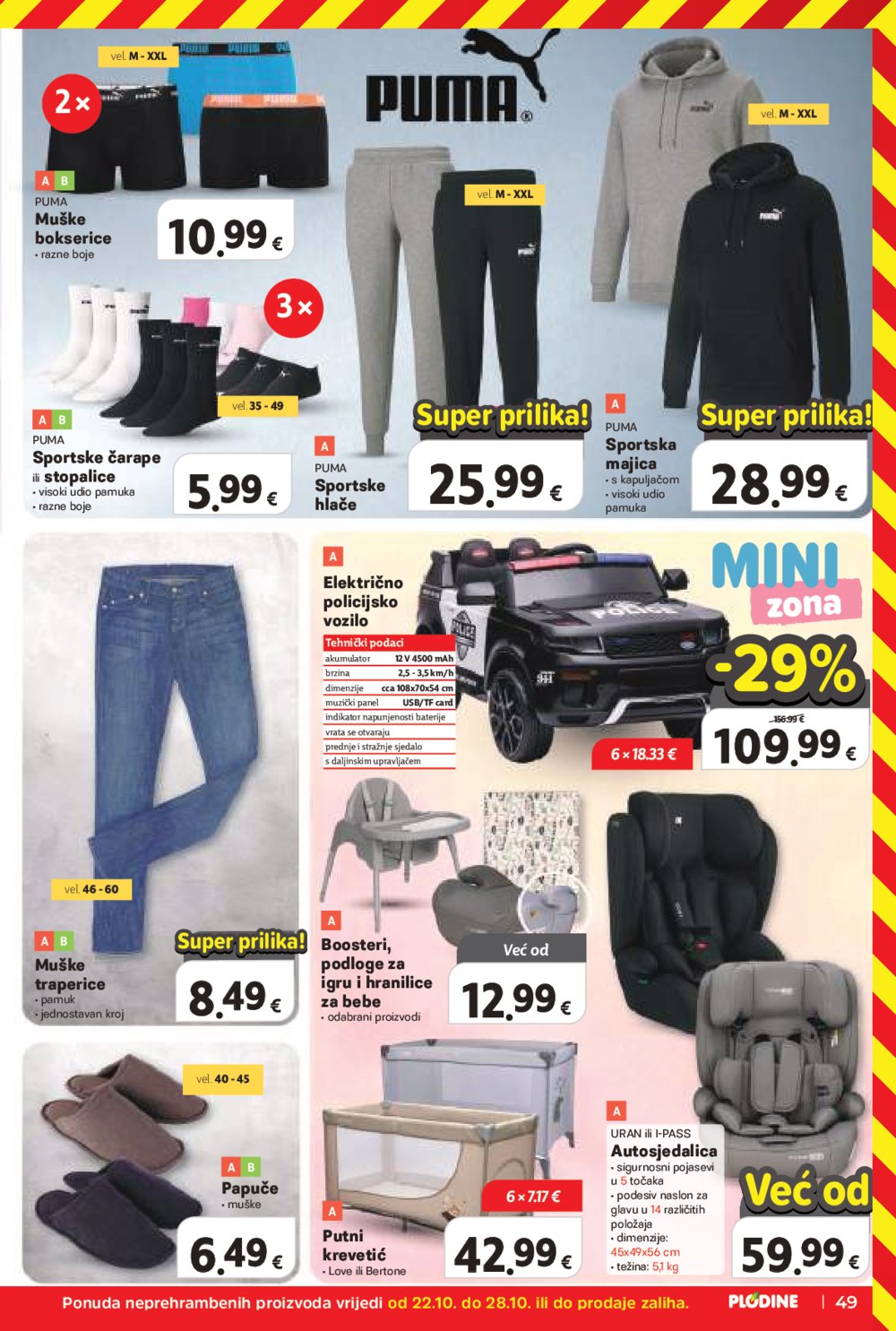 Plodine katalog Akcija 22.10. - 28.10.2025.
