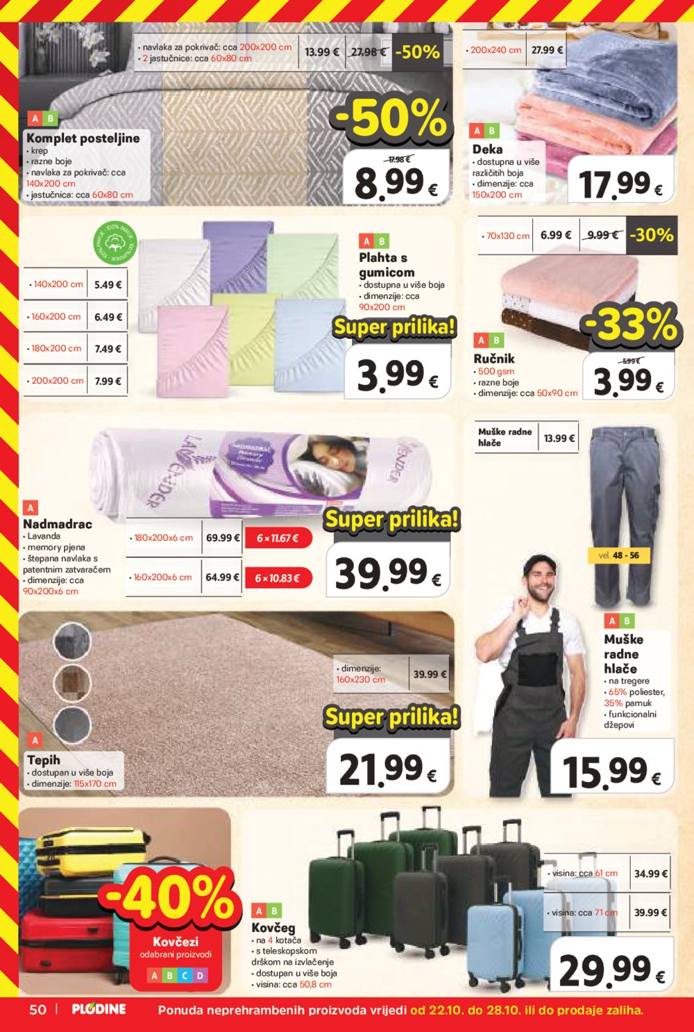 Plodine katalog Akcija 22.10. - 28.10.2025.