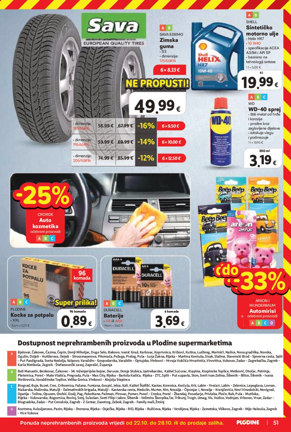 Plodine katalog Akcija 22.10. - 28.10.2025.