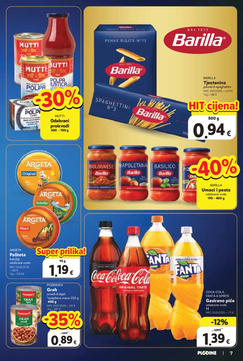 Plodine katalog Akcija 22.10. - 28.10.2025.