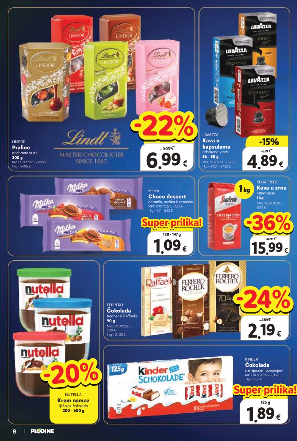 Plodine katalog Akcija 22.10. - 28.10.2025.