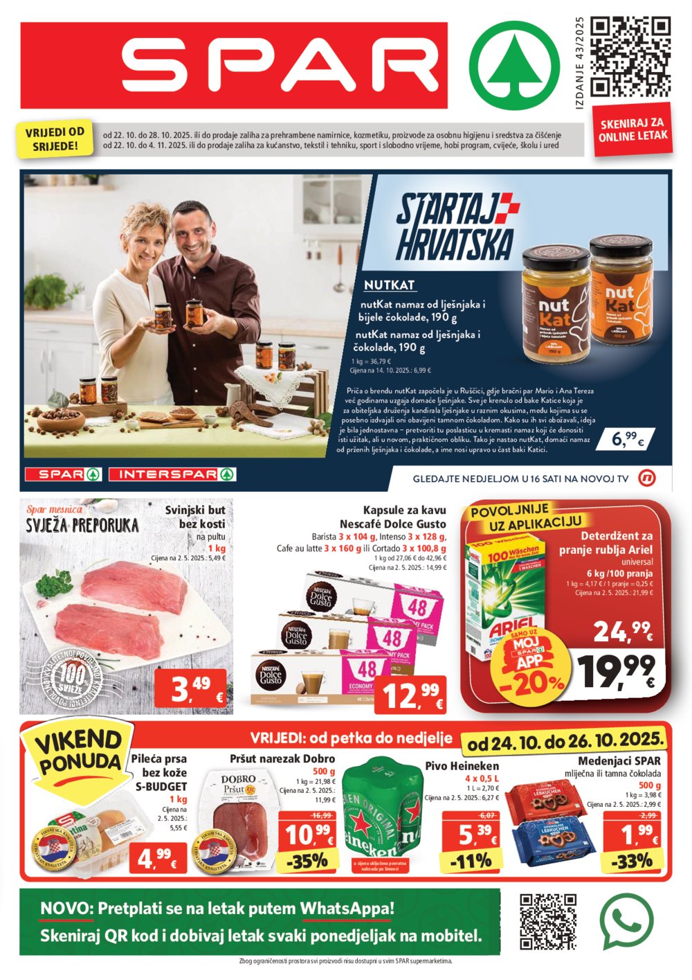 SPAR katalog akcija 22.10.-4.11.