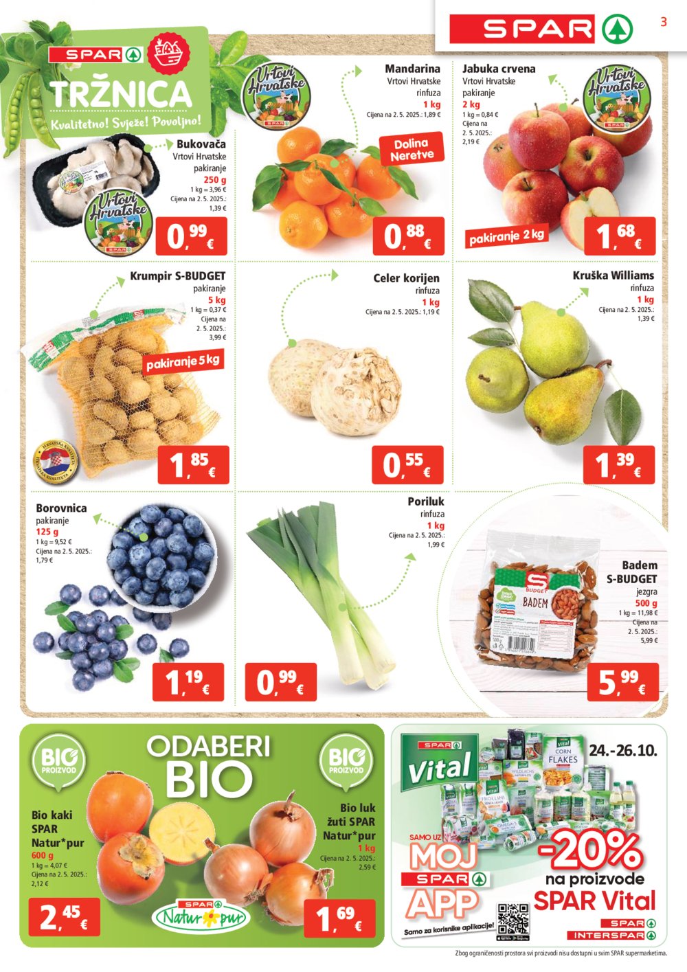 SPAR katalog akcija 22.10.-4.11.