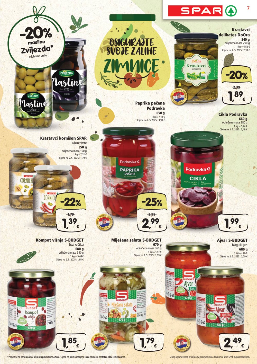 SPAR katalog akcija 22.10.-4.11.