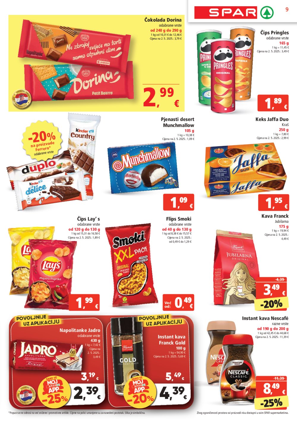SPAR katalog akcija 22.10.-4.11.