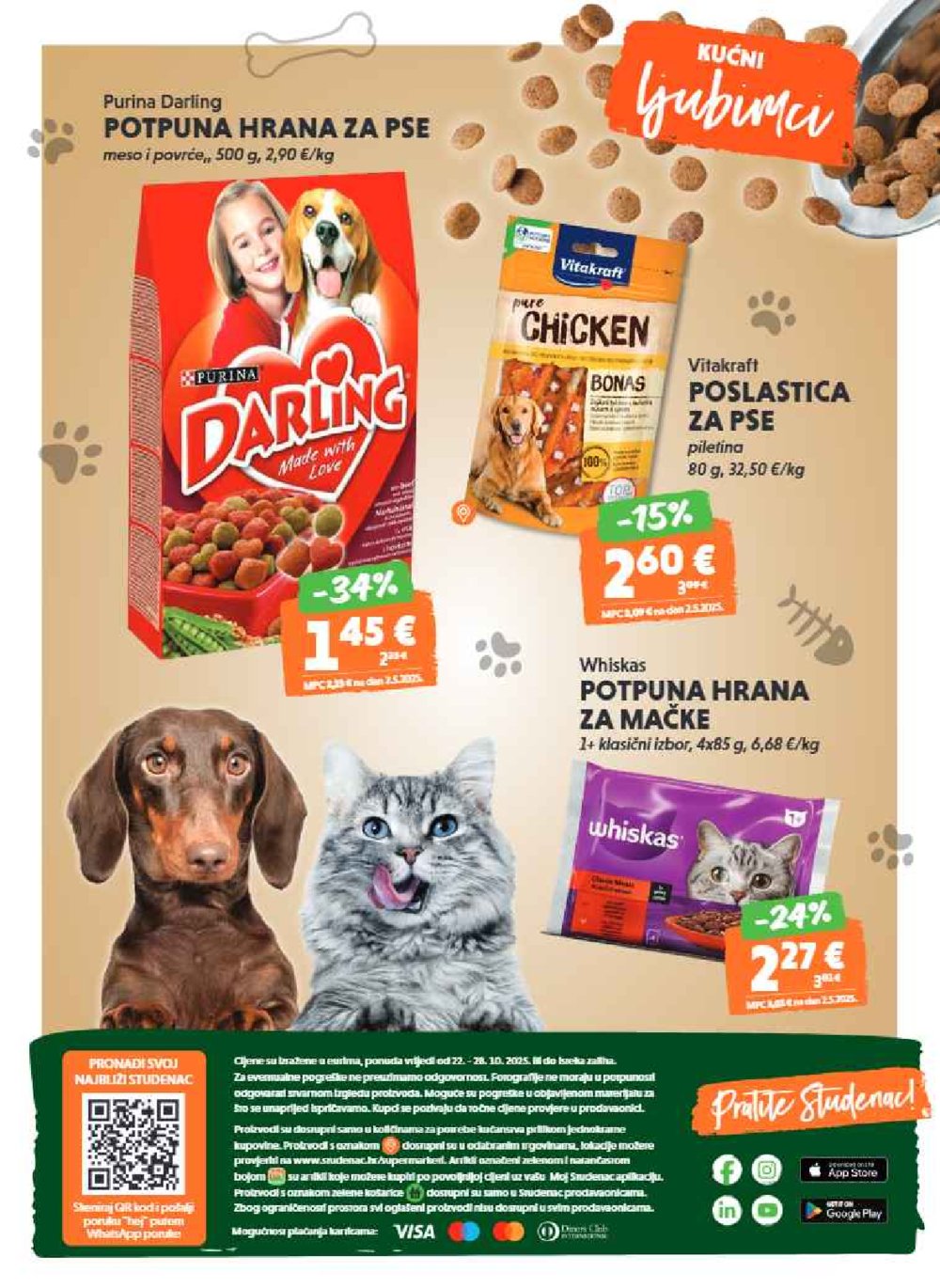 Studenac katalog Akcija 22.10.-28.10.2025.