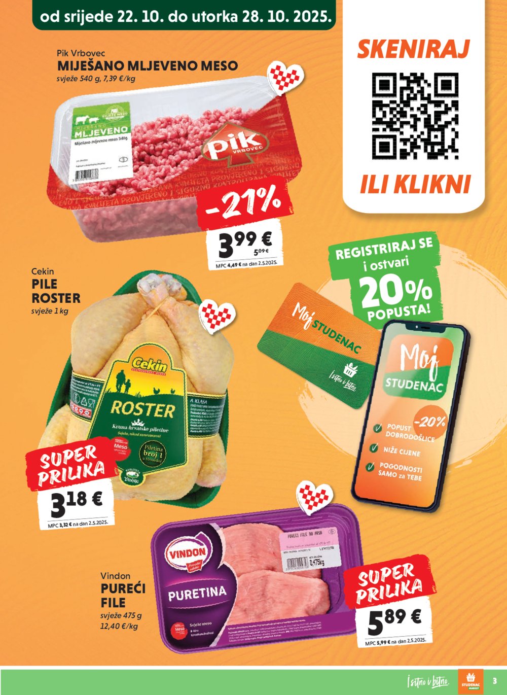 Studenac Moj katalog 22.10.-28.10.2025.