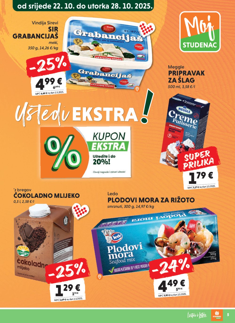 Studenac Moj katalog 22.10.-28.10.2025.