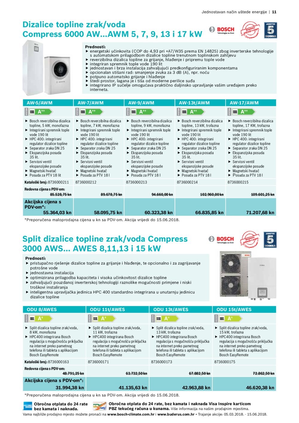 Bosh katalog Akcija proljeće 05.03.-15.06.2018.