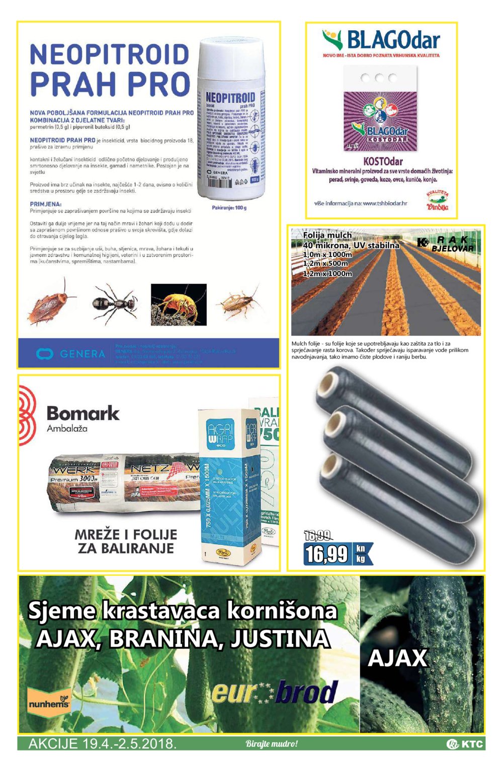 KTC katalog Poljoljekarne 19.04.-02.05.2018.