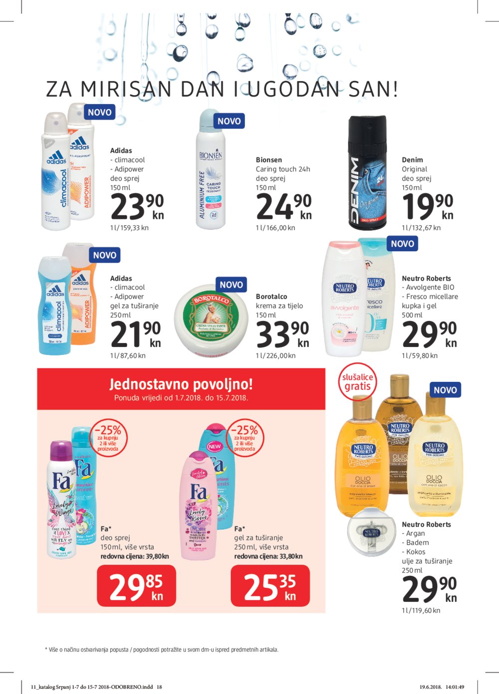 DM katalog Akcija 01.07.-15.07.2018.