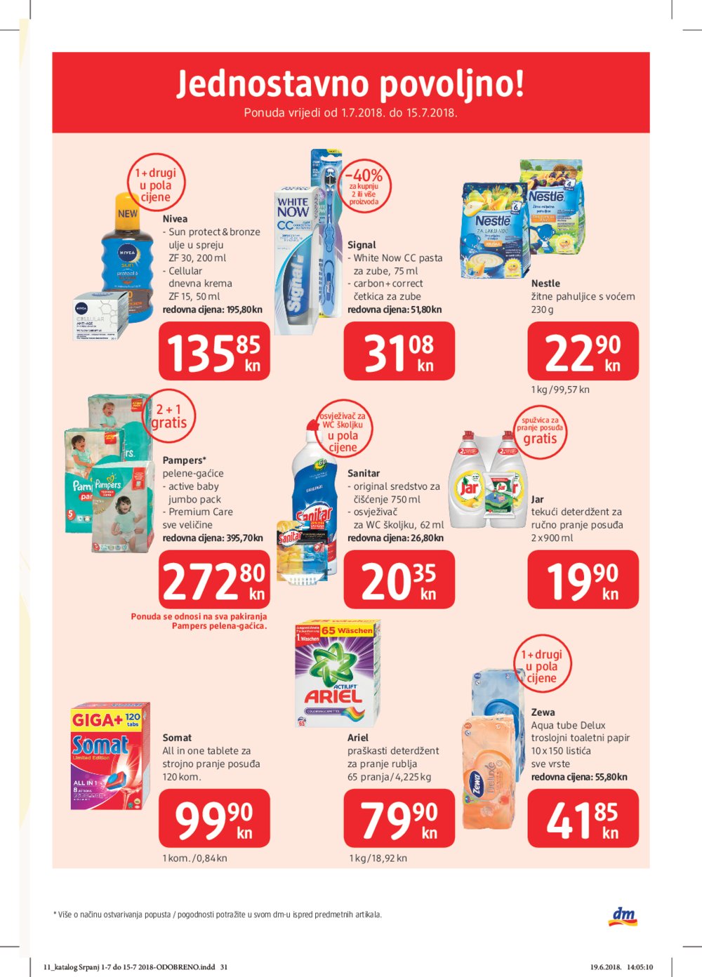 DM katalog Akcija 01.07.-15.07.2018.
