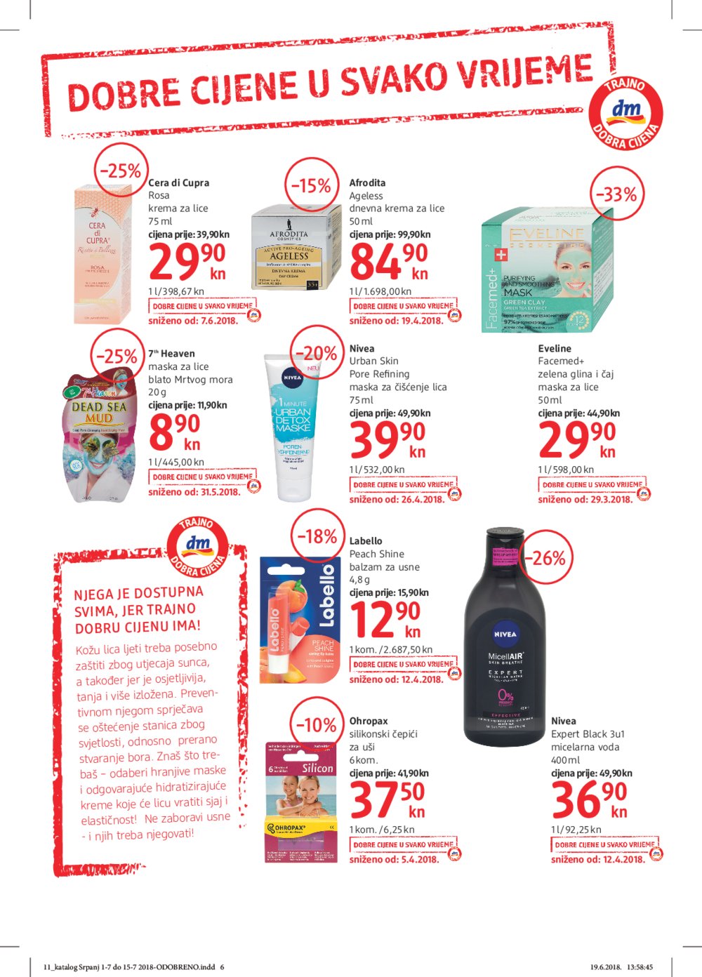 DM katalog Akcija 01.07.-15.07.2018.