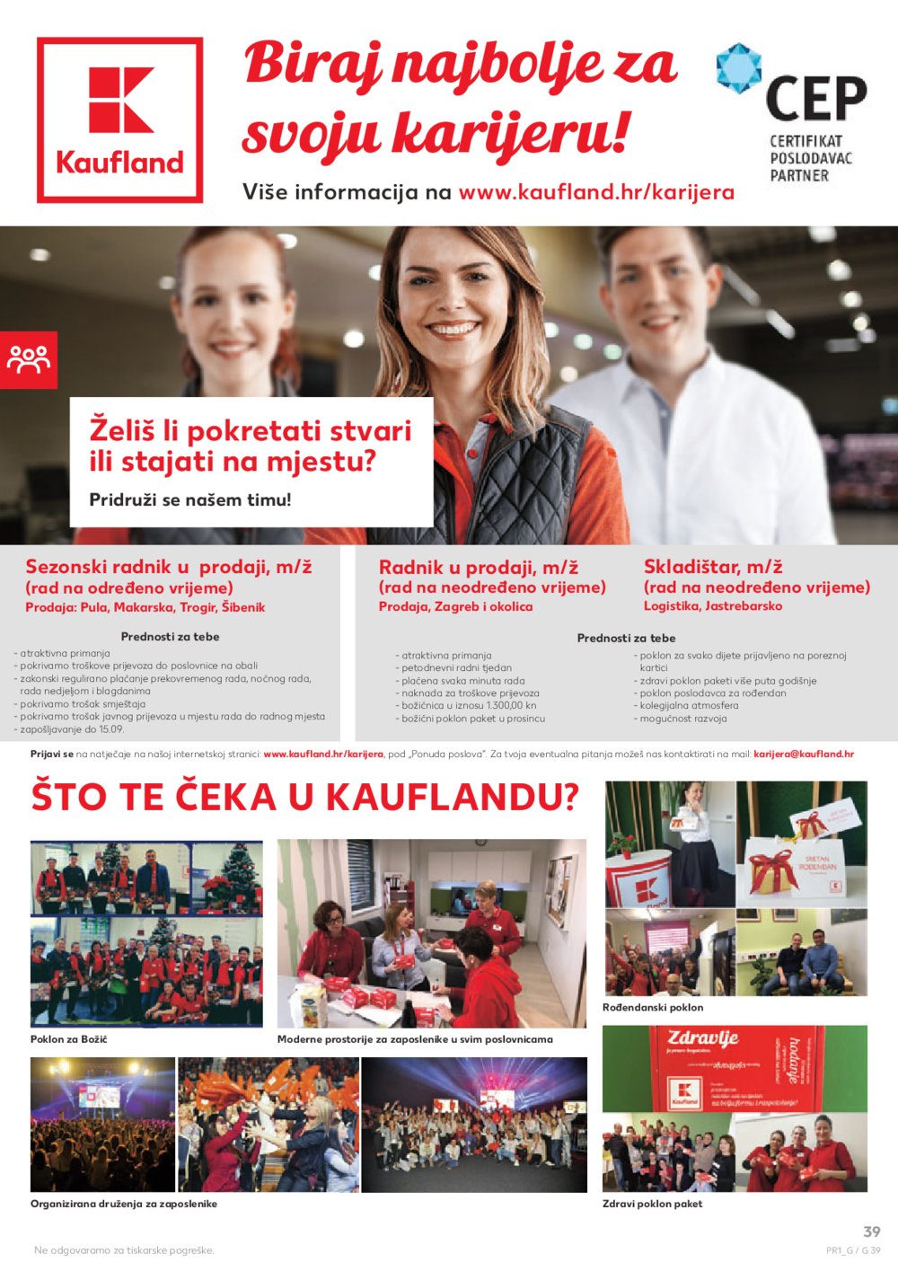 Kaufland katalog Akcija 21.06.-27.06.2018. Tr Pu ZdS Zd Šb Um