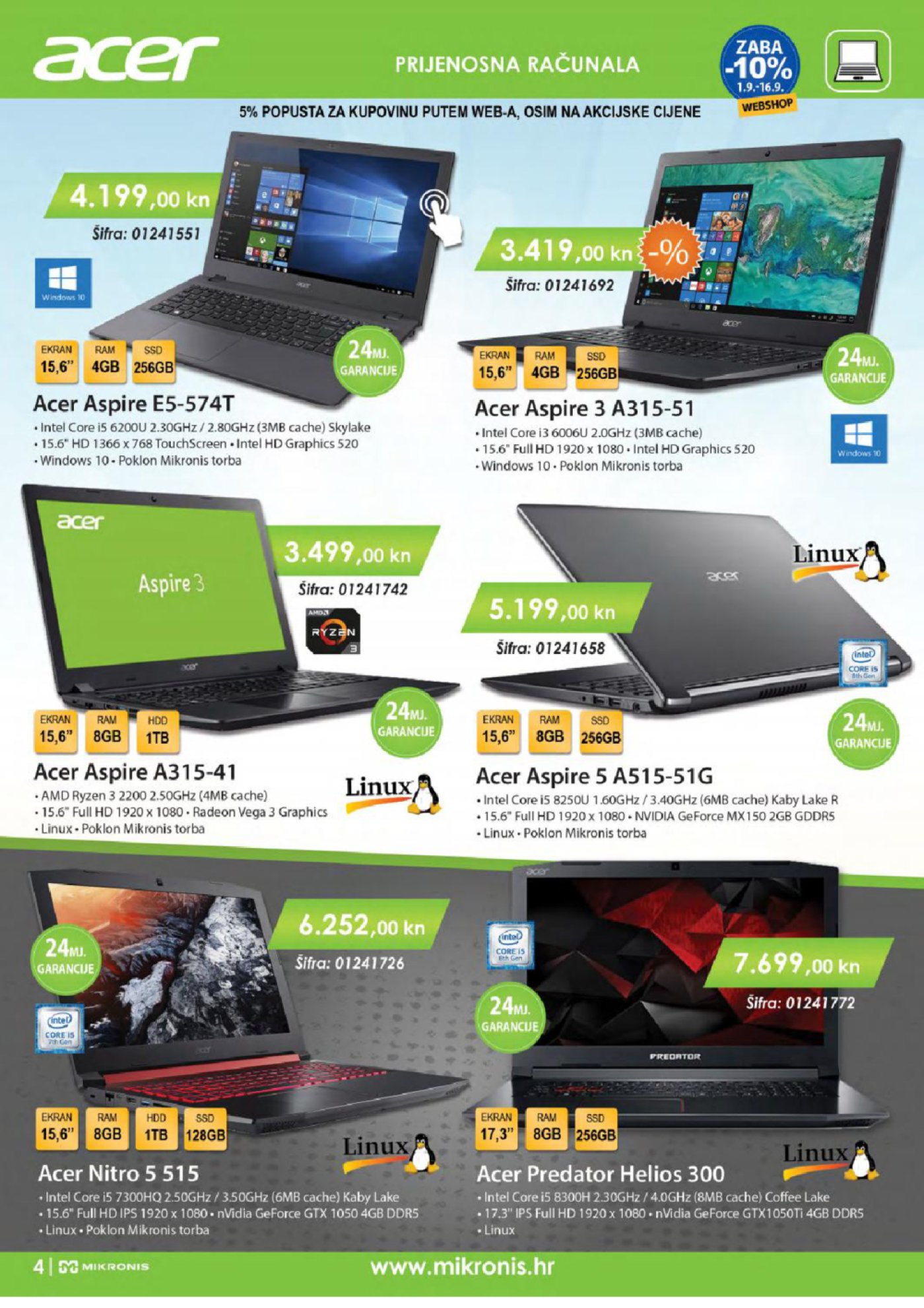 Mikronis katalog kolovoz/rujan 2018