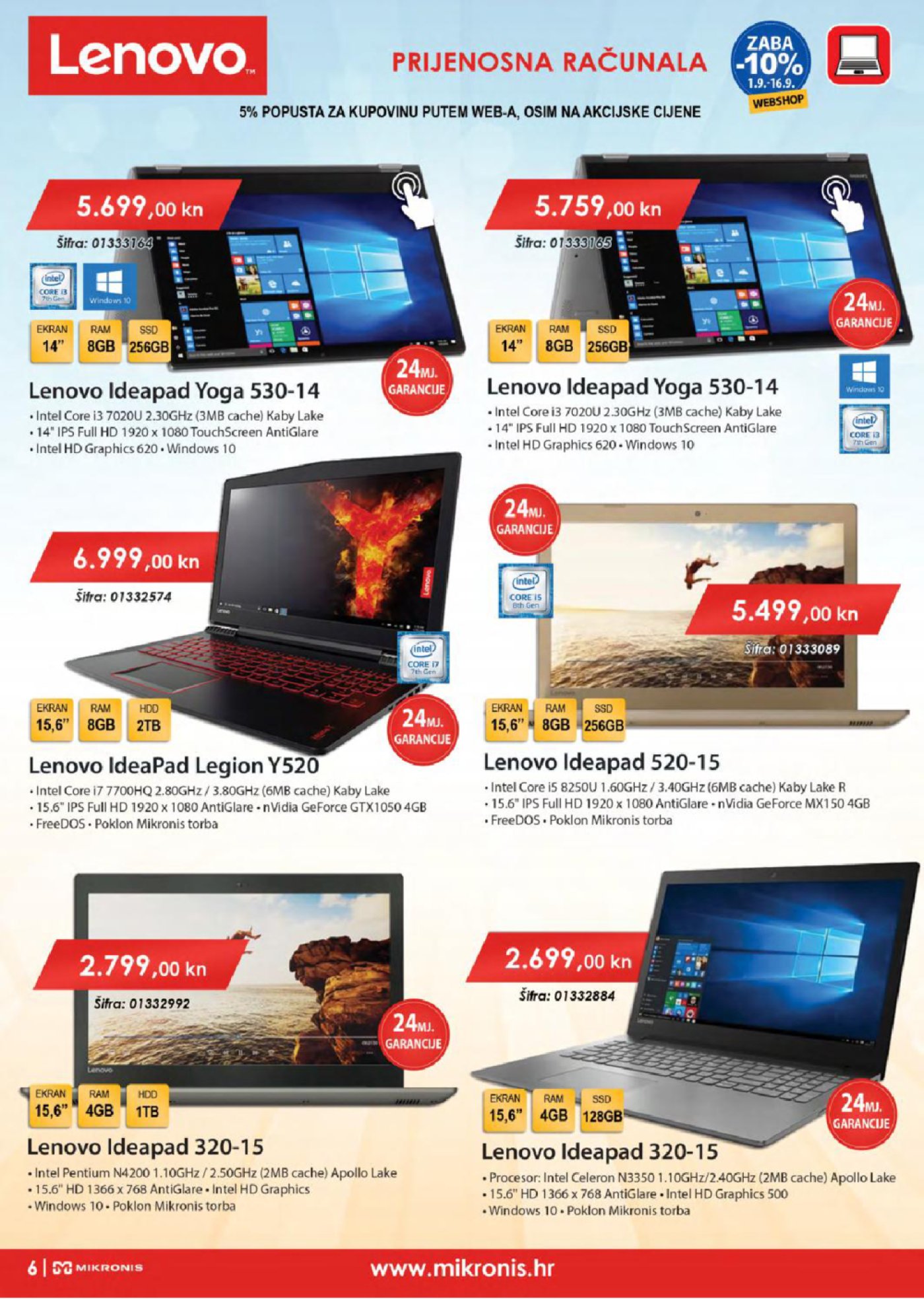 Mikronis katalog kolovoz/rujan 2018