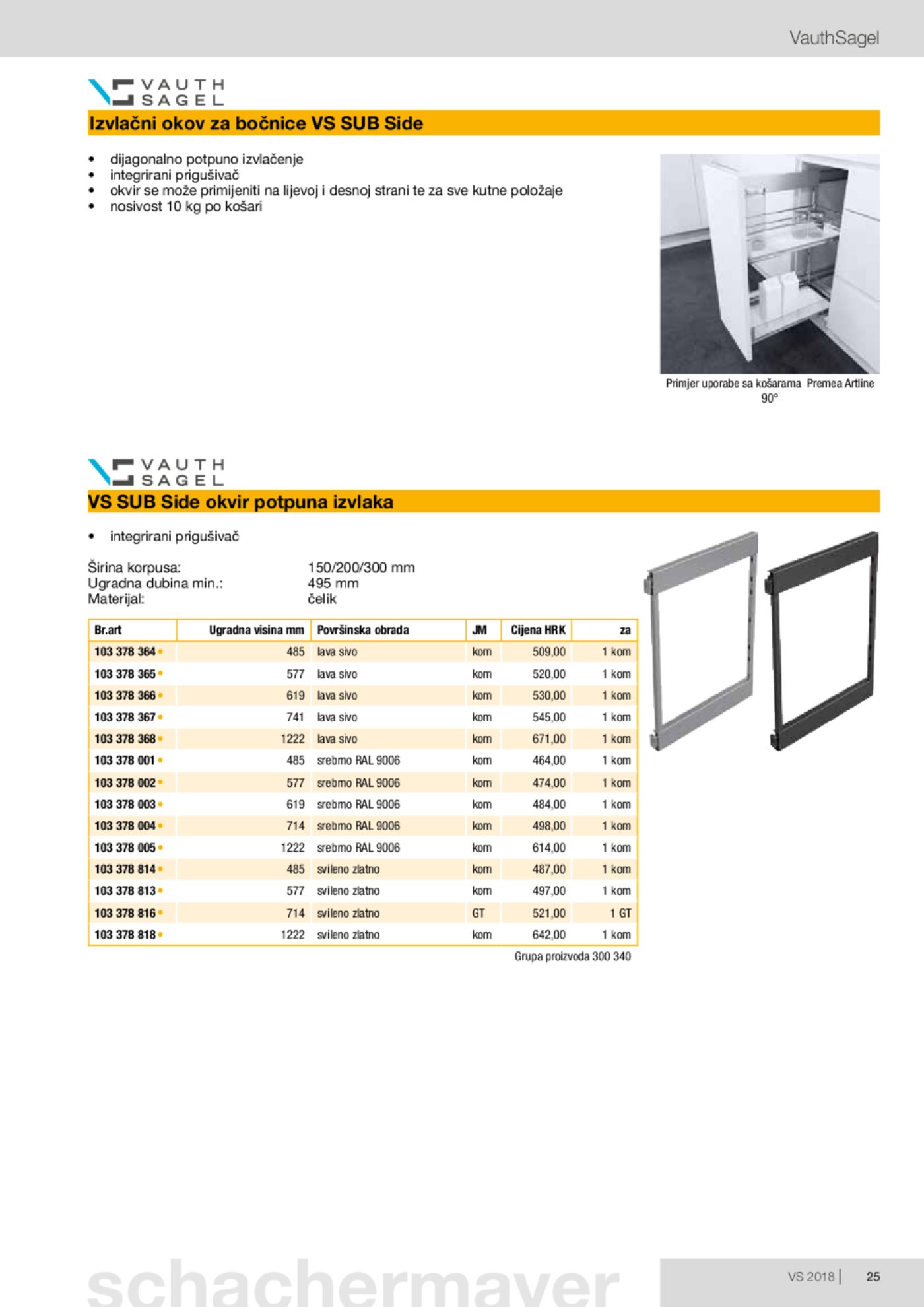 Schachermayer katalog Izvlačno okretni okov 02.10.-31.05.2019.