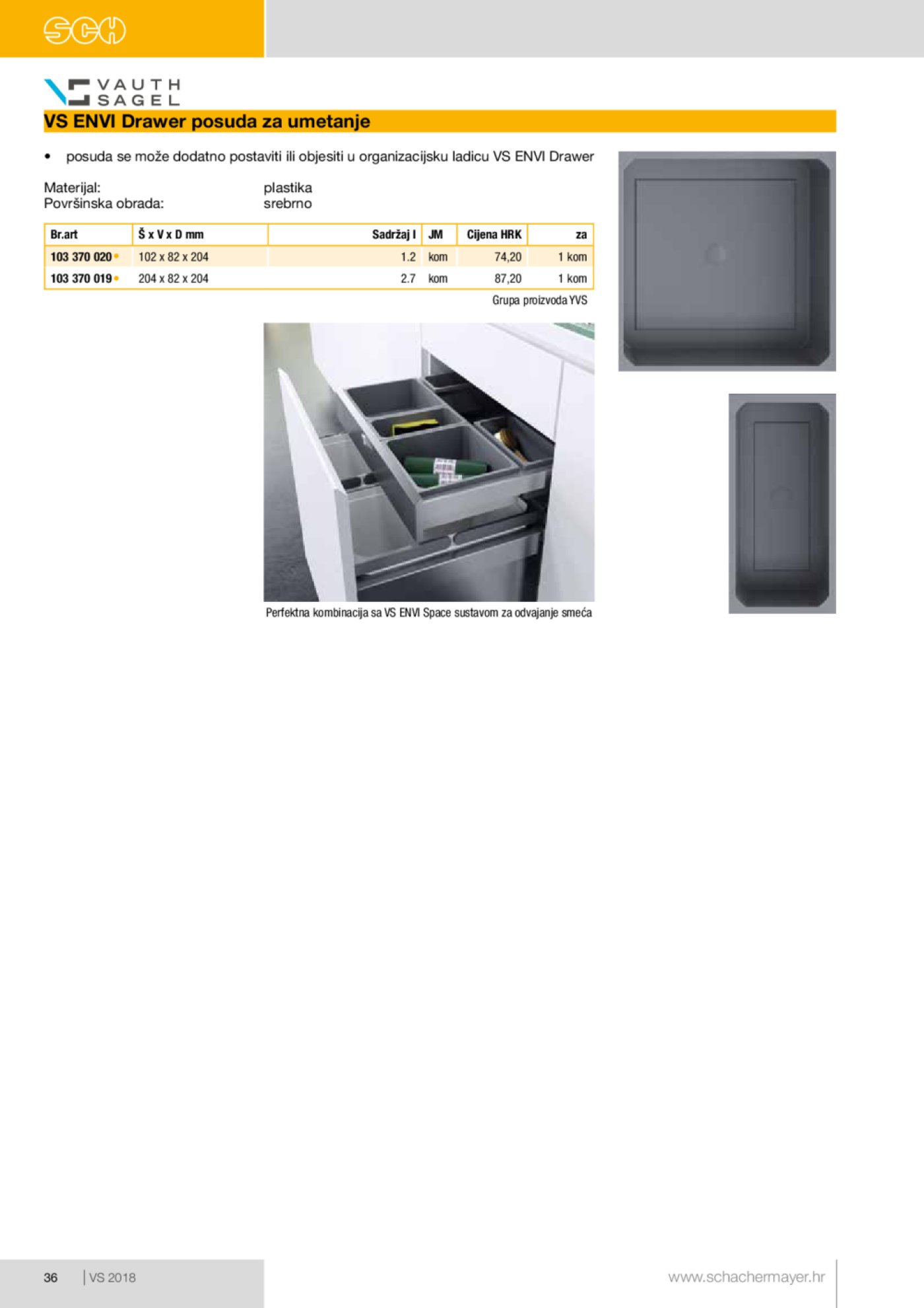 Schachermayer katalog Izvlačno okretni okov 02.10.-31.05.2019.