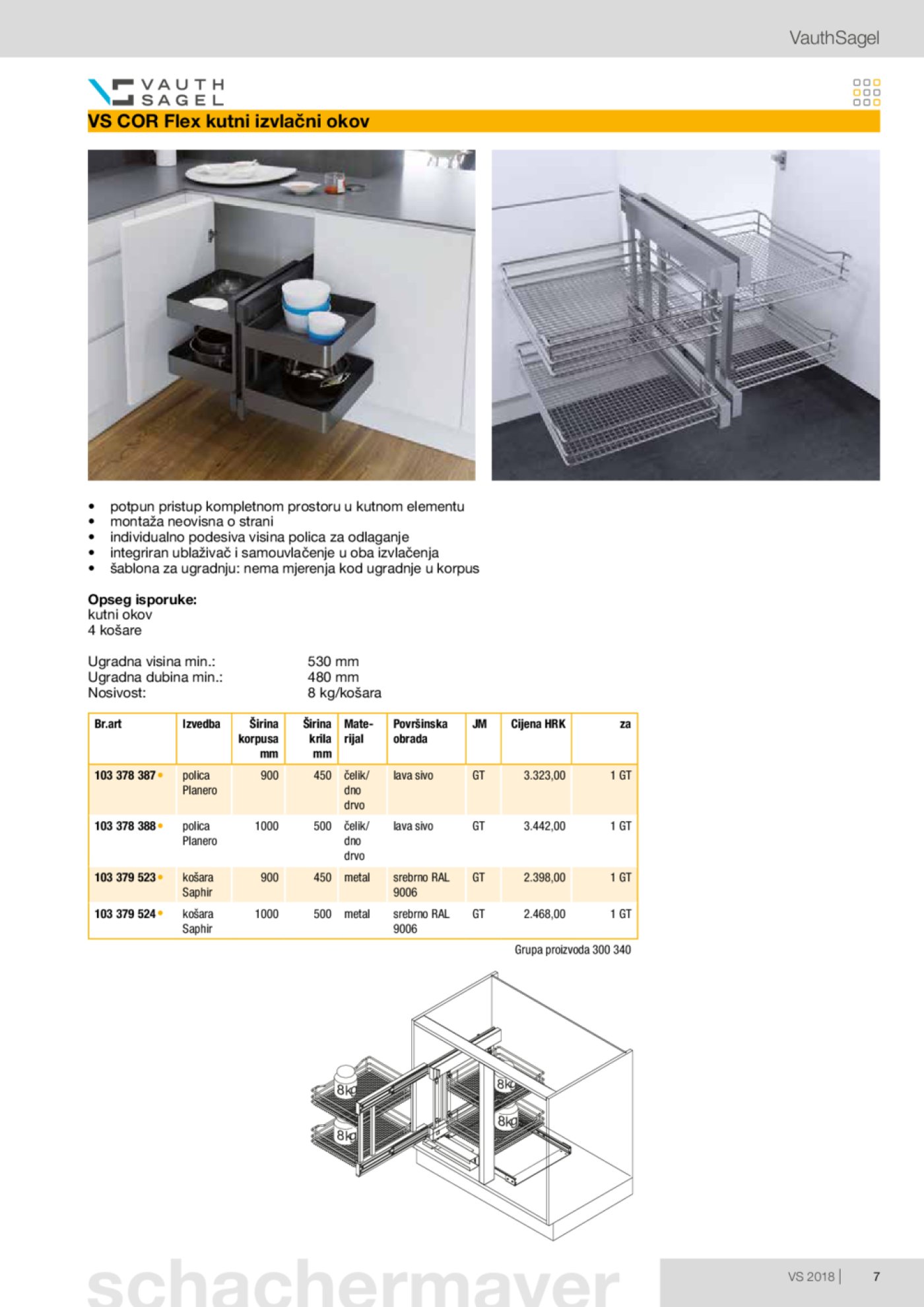 Schachermayer katalog Izvlačno okretni okov 02.10.-31.05.2019.