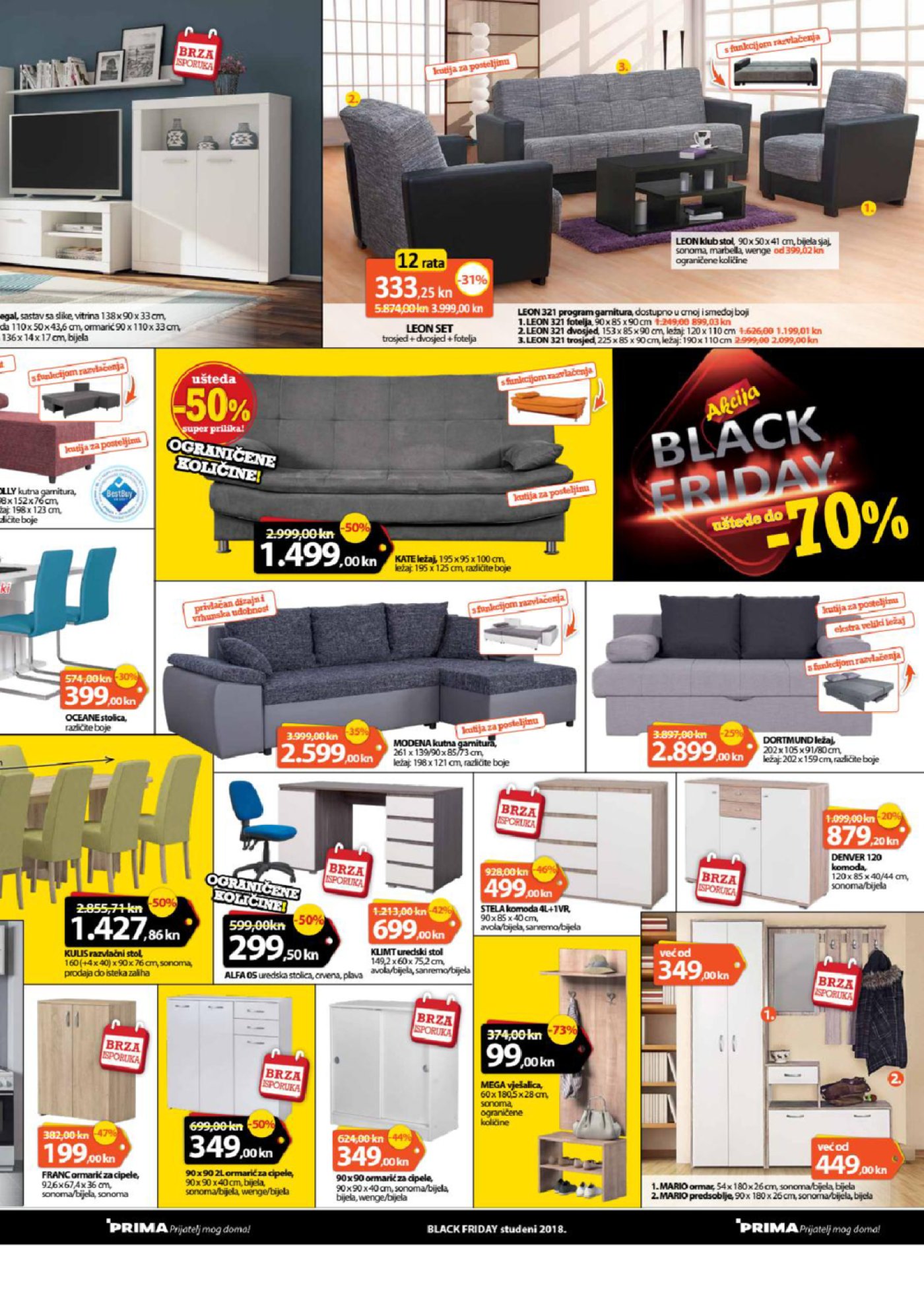 Prima katalog Black Friday od 19.11.-02.12.2018.