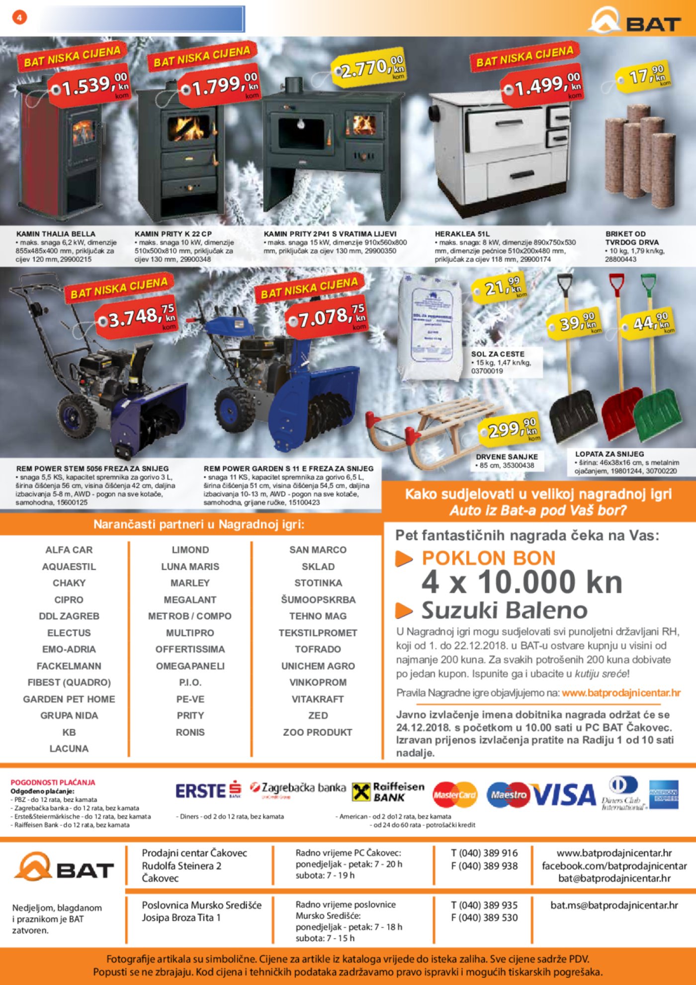 Bat katalog Akcija 04.12.-31.12.2018.