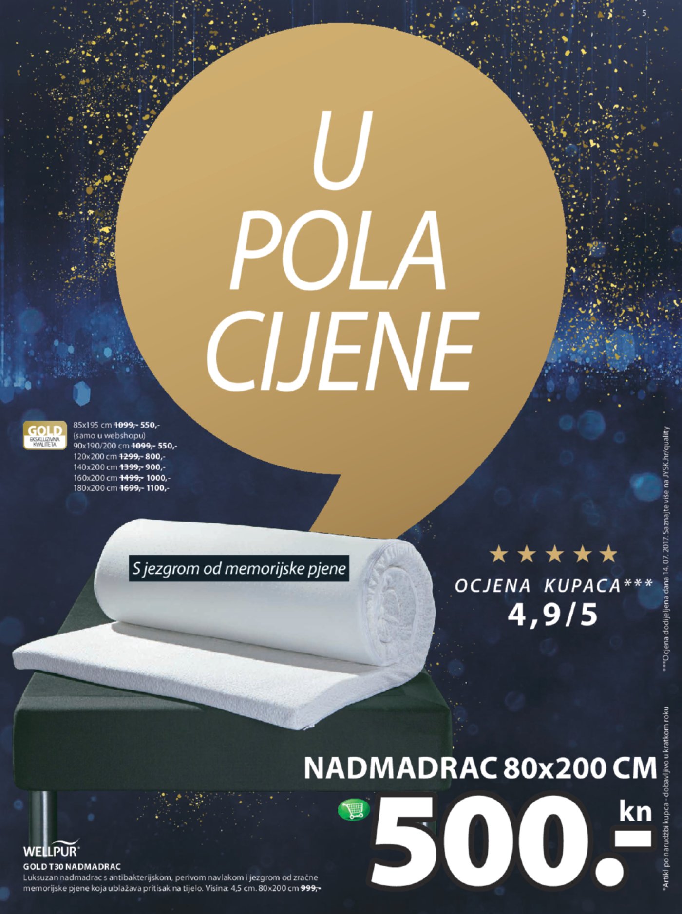 Jysk katalog Proslavimo zajedno 05.10.-18.10.2017.