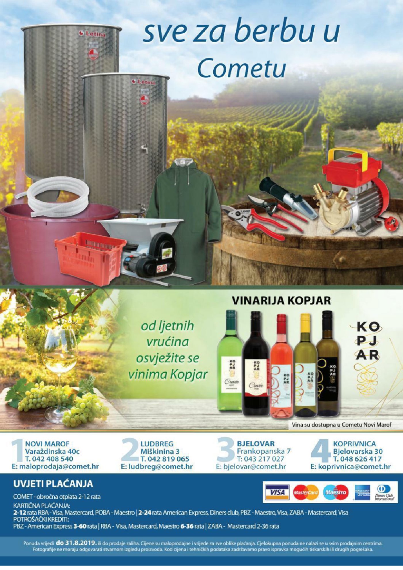 Comet katalog Akcija 16.07.-31.08.2019.