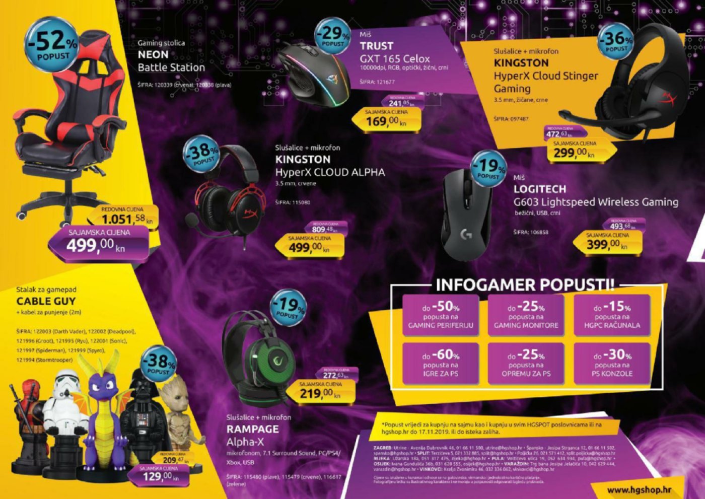 HG Spot katalog Infogamer 12.11.-17.11.2019.