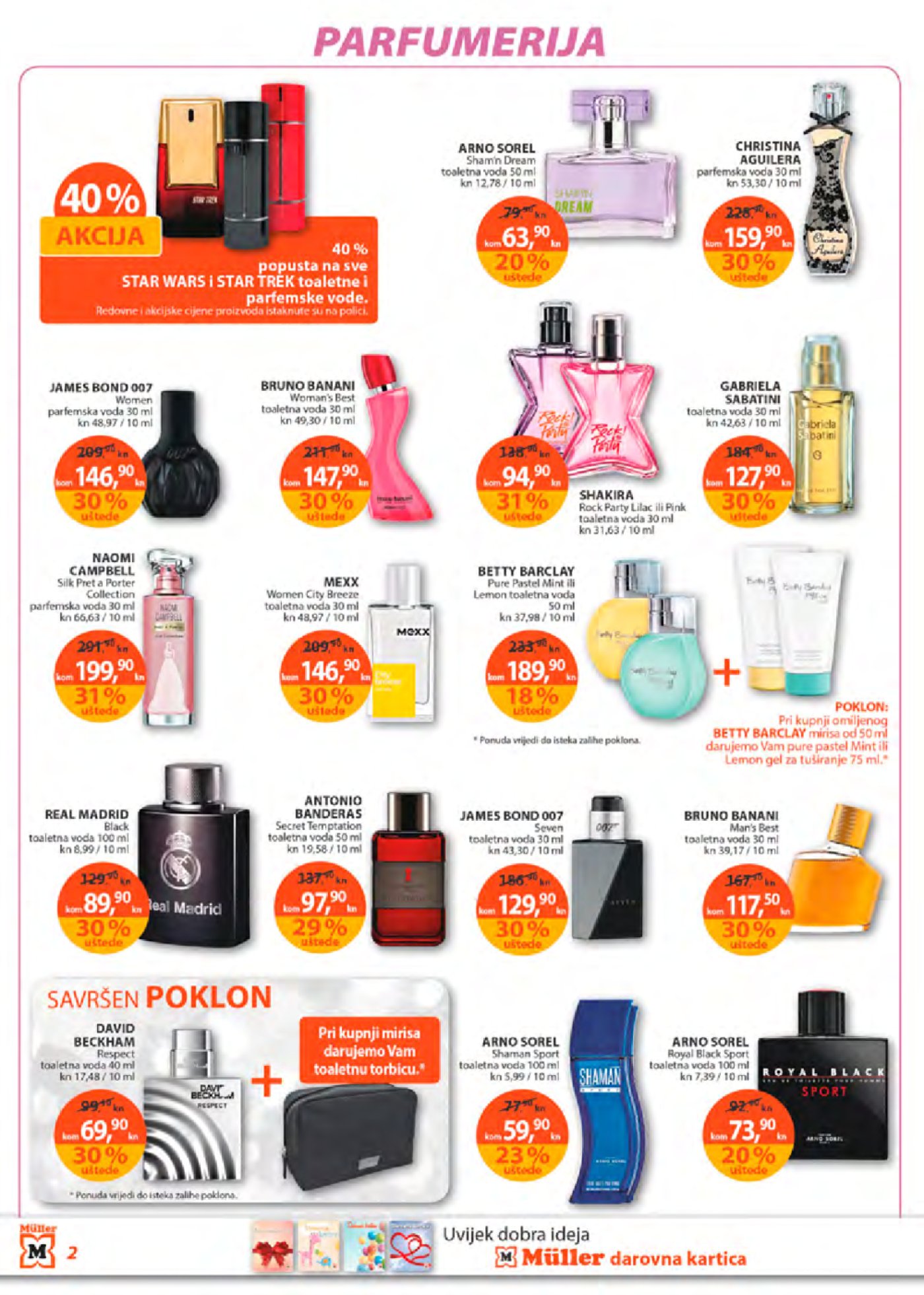 Muller katalog Hit tjedna od 14.12. do 20.12.2017.