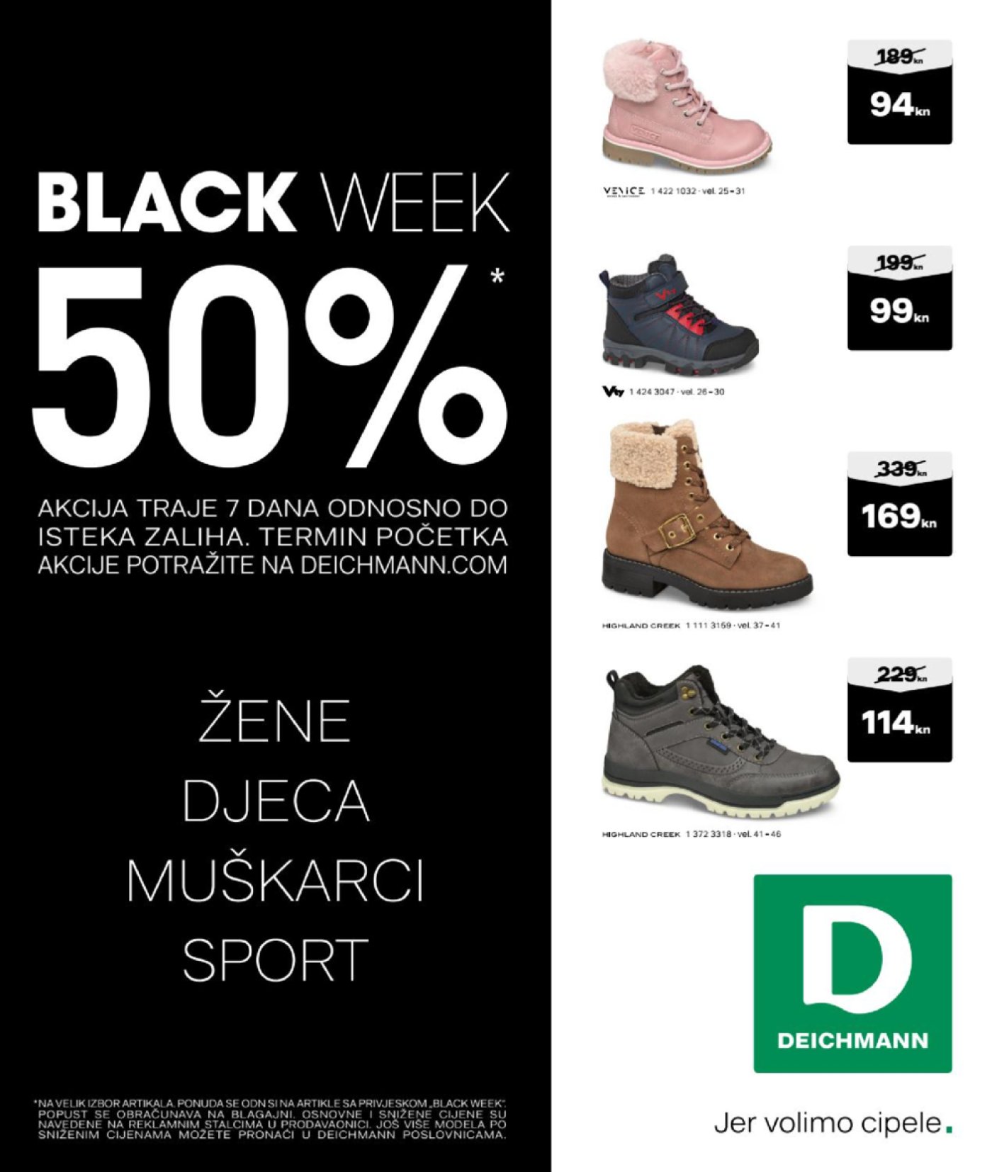 Deichmann katalog Akcija 20.11.-29.11.2020.