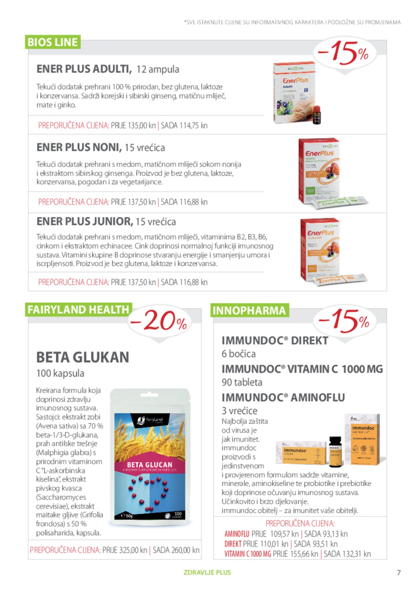 Zdravlje Plus katalog Prosinac/Siječanj 01.12.2020.-31.01.2021.