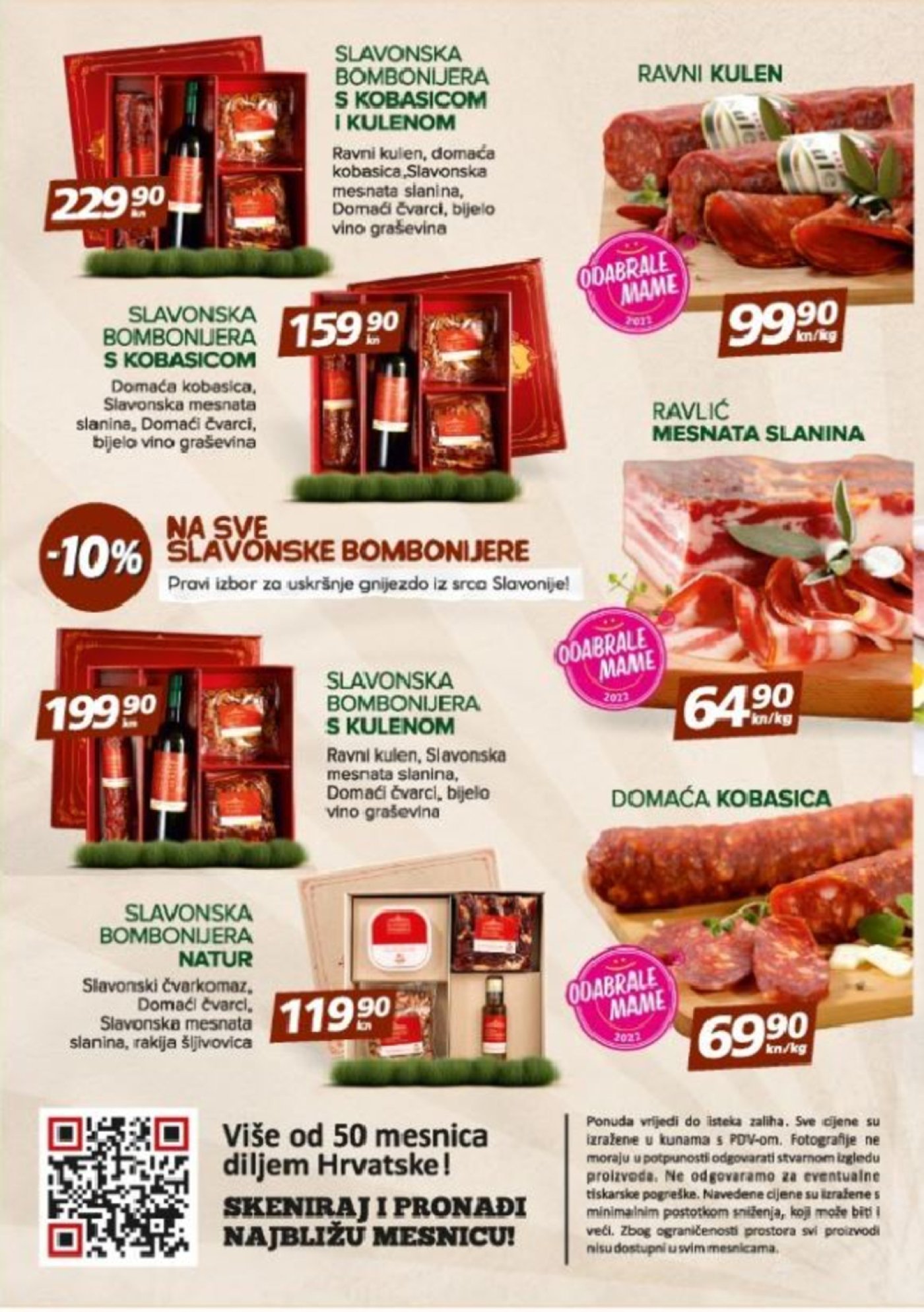 Mesnice Ravlić katalog Uskršnja ponuda 01.04.-24.04.2022.