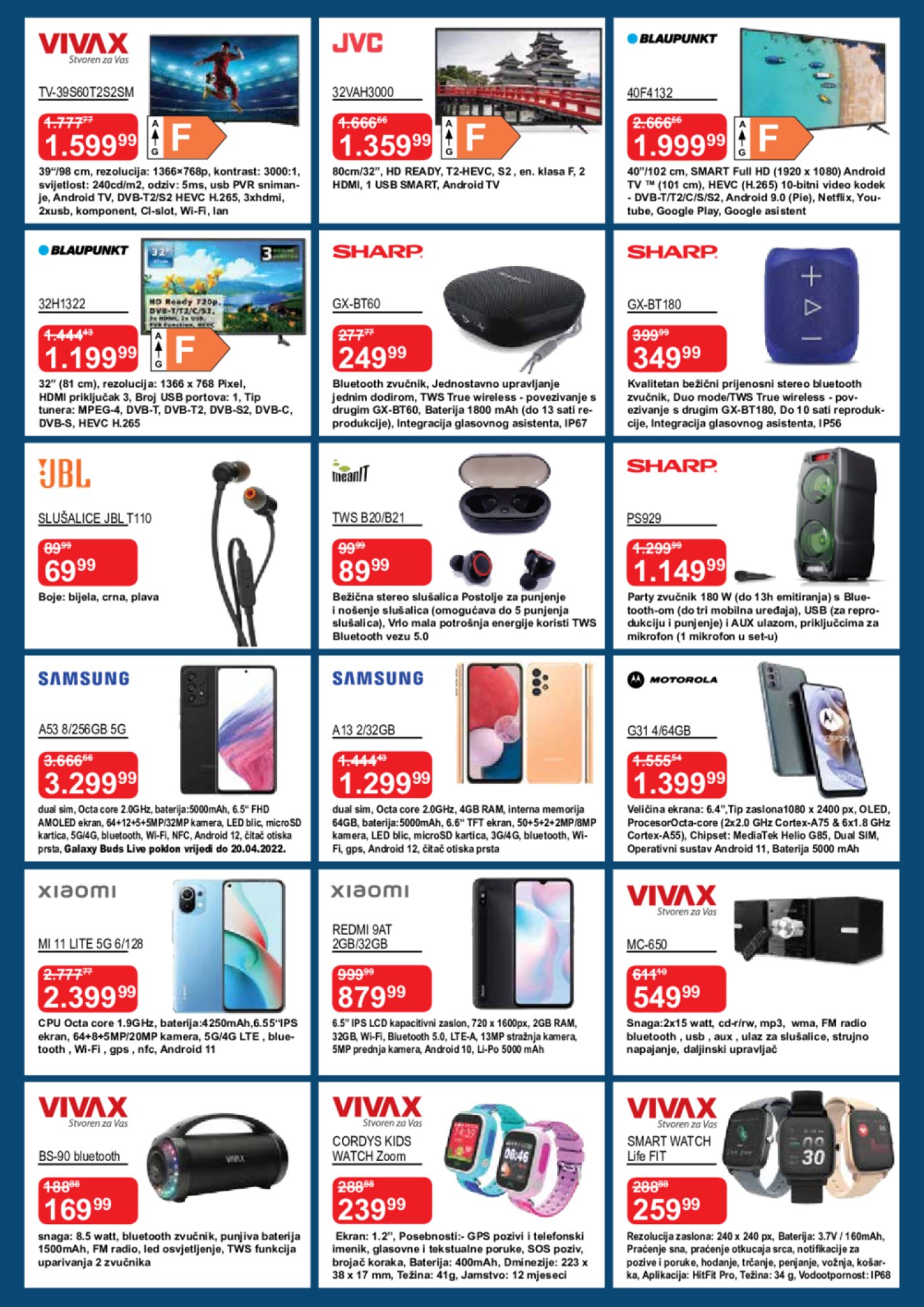 Frigo katalog Akcija 01.04.-30.04.2022.