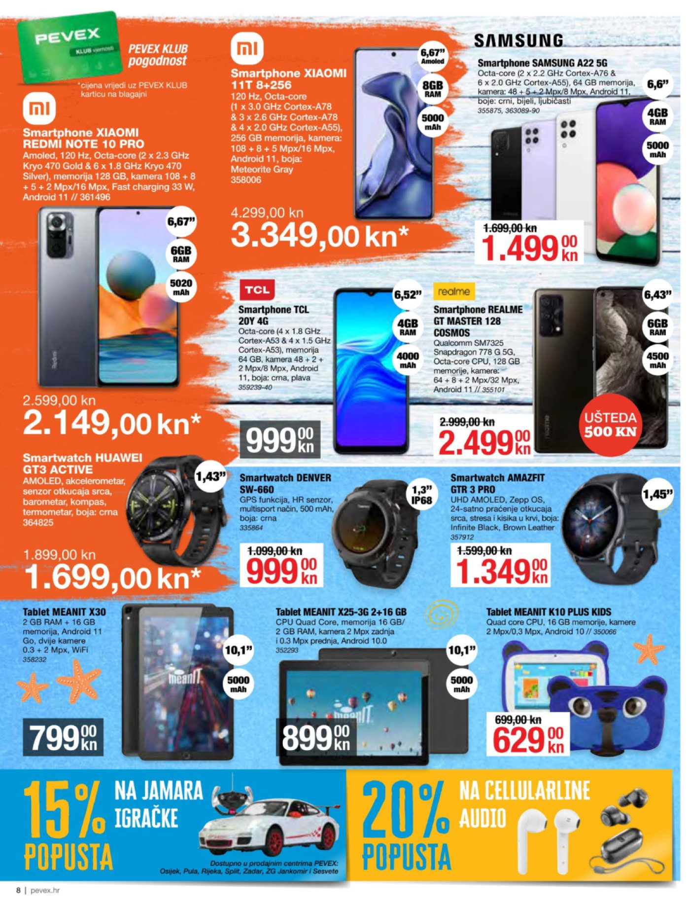 Pevex katalog Akcija 29.07. - 29.08.2022.