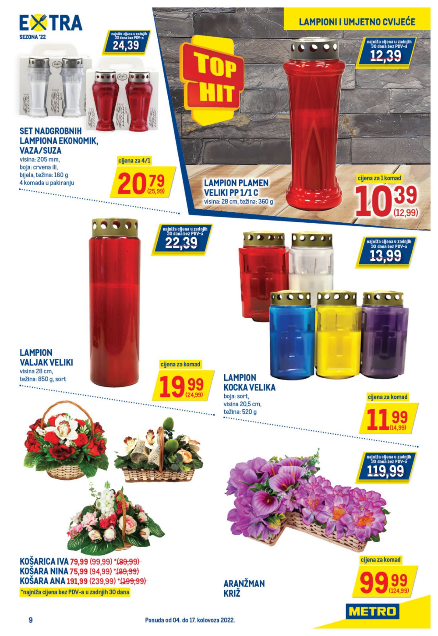 Metro katalog Neprehrana 04.08.-17.08.2022.