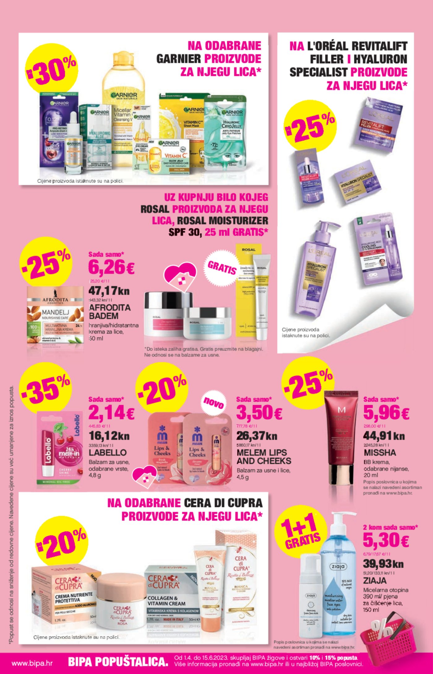 Bipa katalog Akcija 30.03.-12.04.2023.