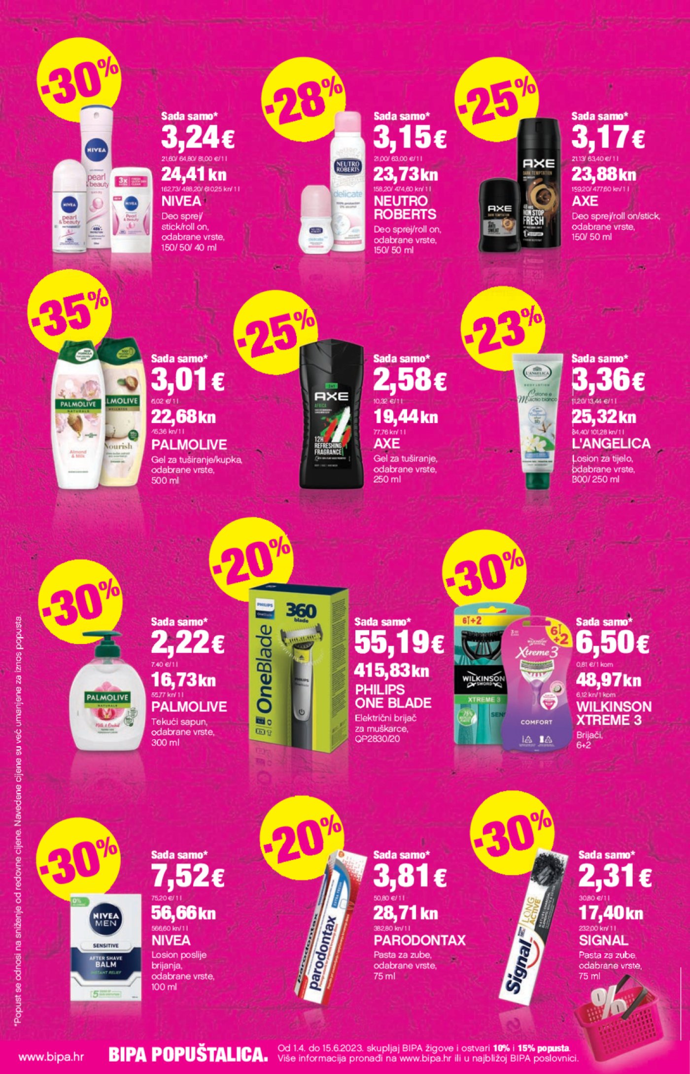 Bipa katalog Akcija 30.03.-12.04.2023.