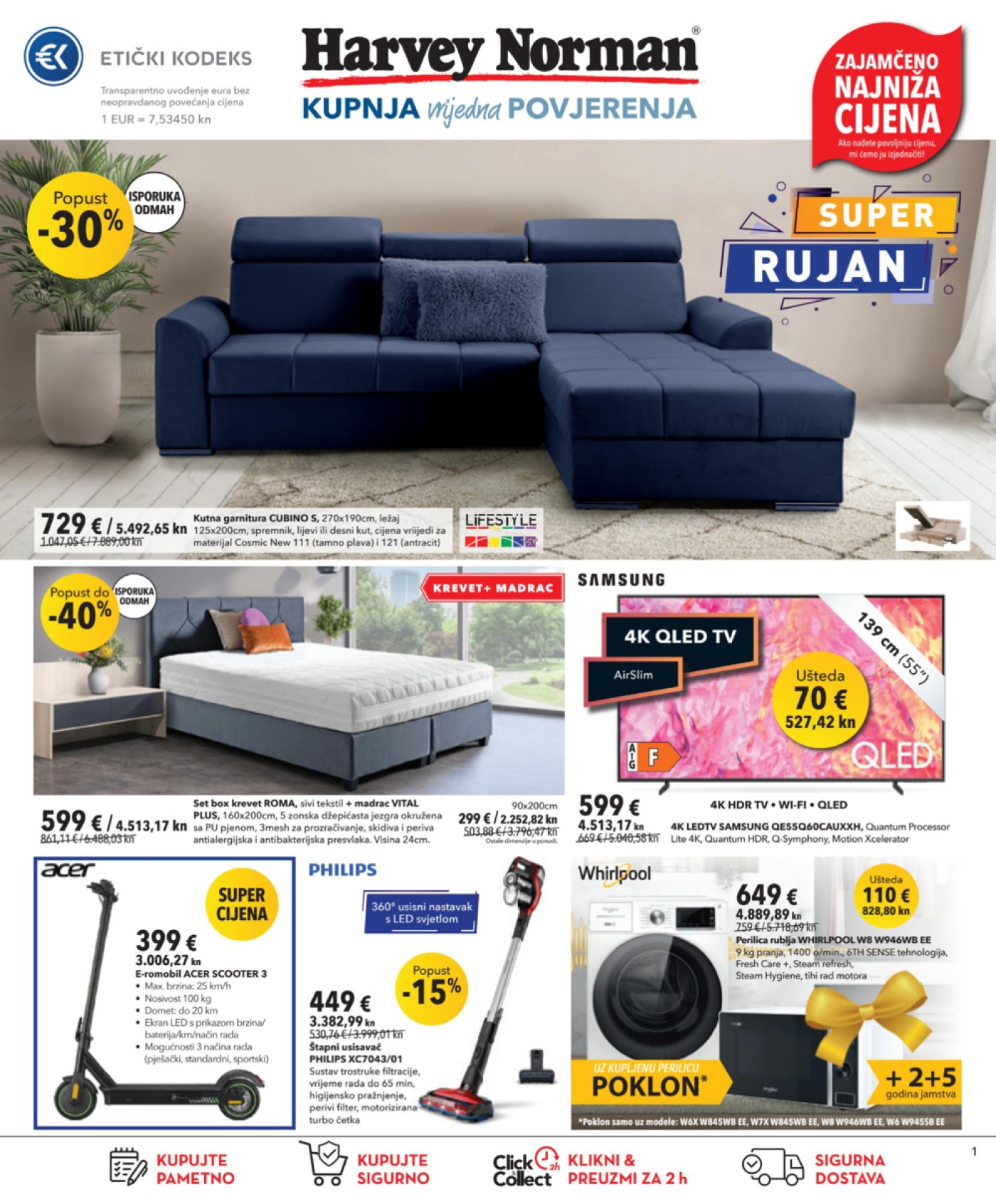 Harvey Norman katalog Akcija 31.08.-20.09.2023.