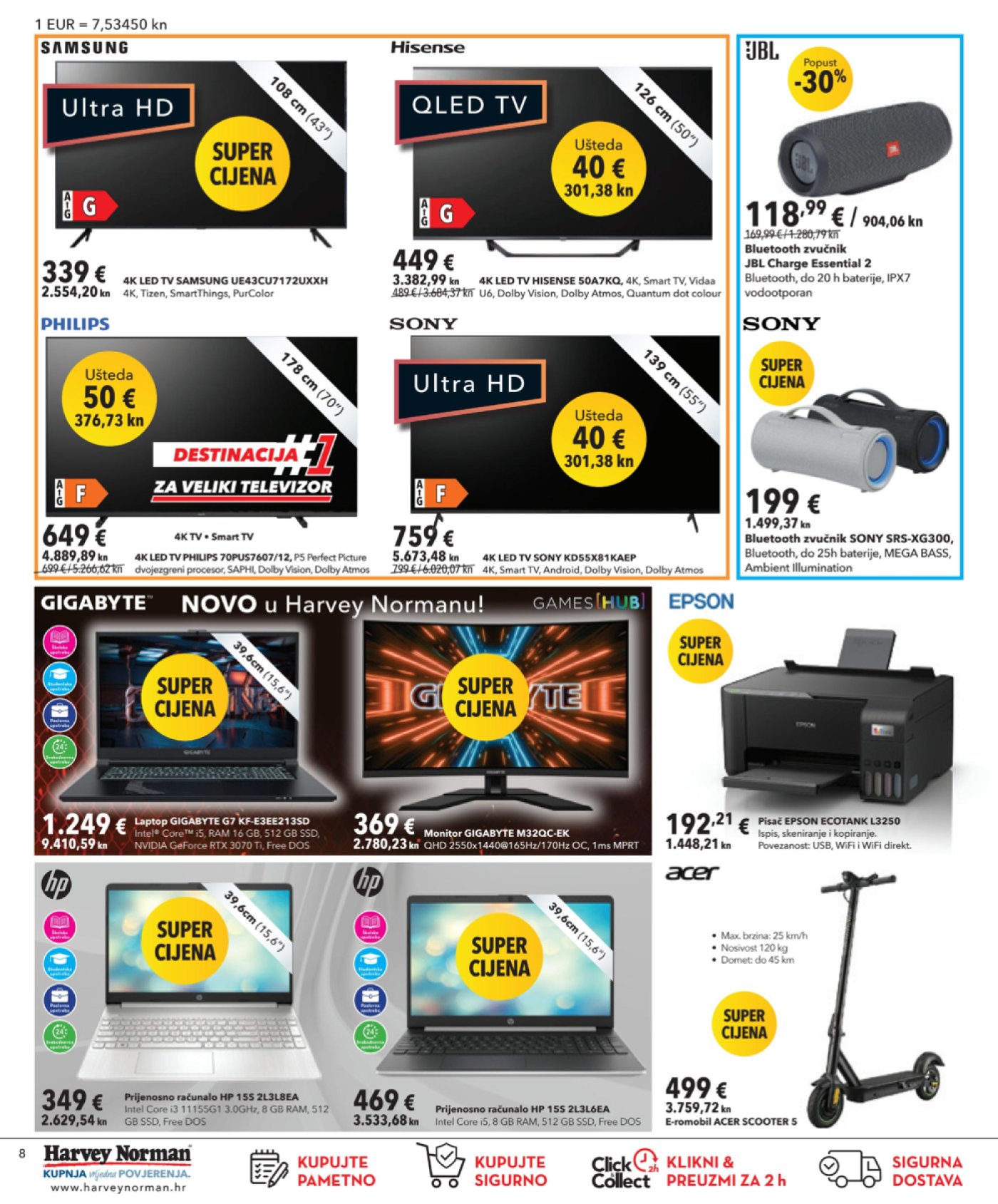Harvey Norman katalog Akcija 31.08.-20.09.2023.